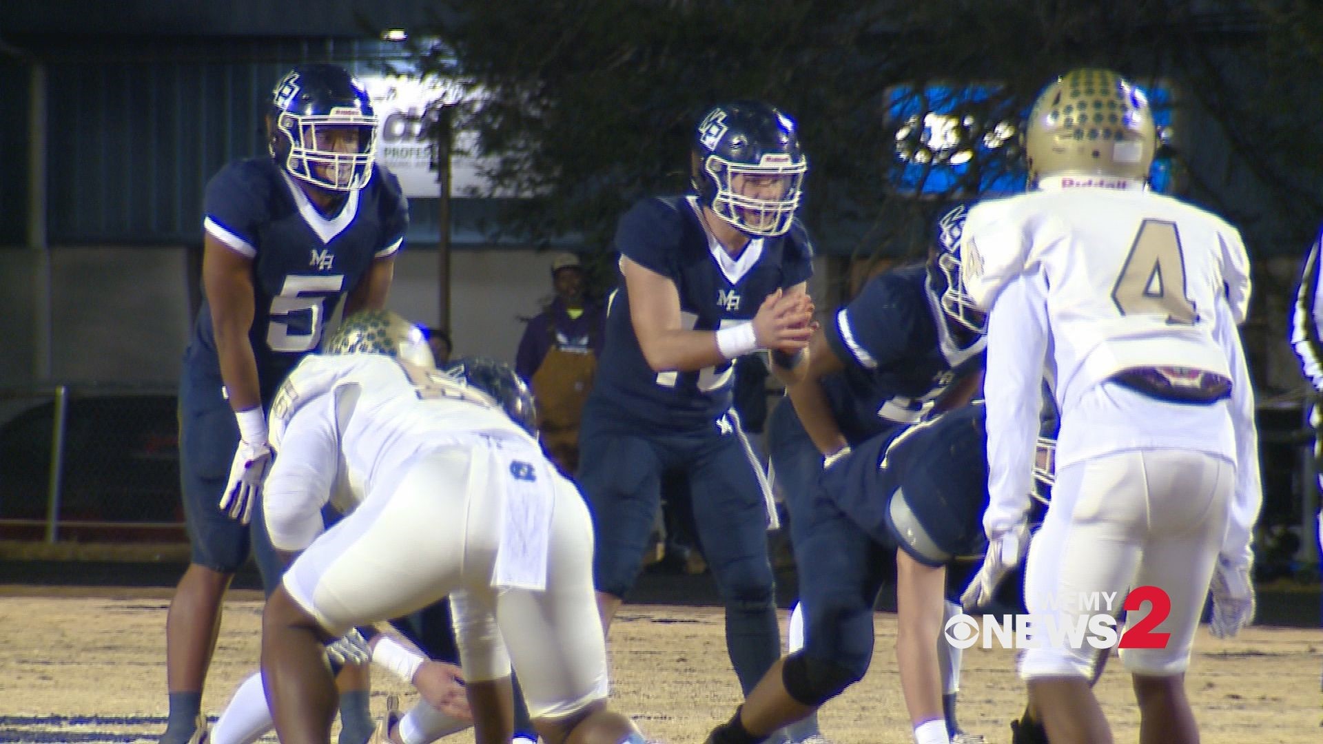 No. 3 Eastern Randolph took on No. 2 Mount Airy in 4th Round of State High School Football Playoffs