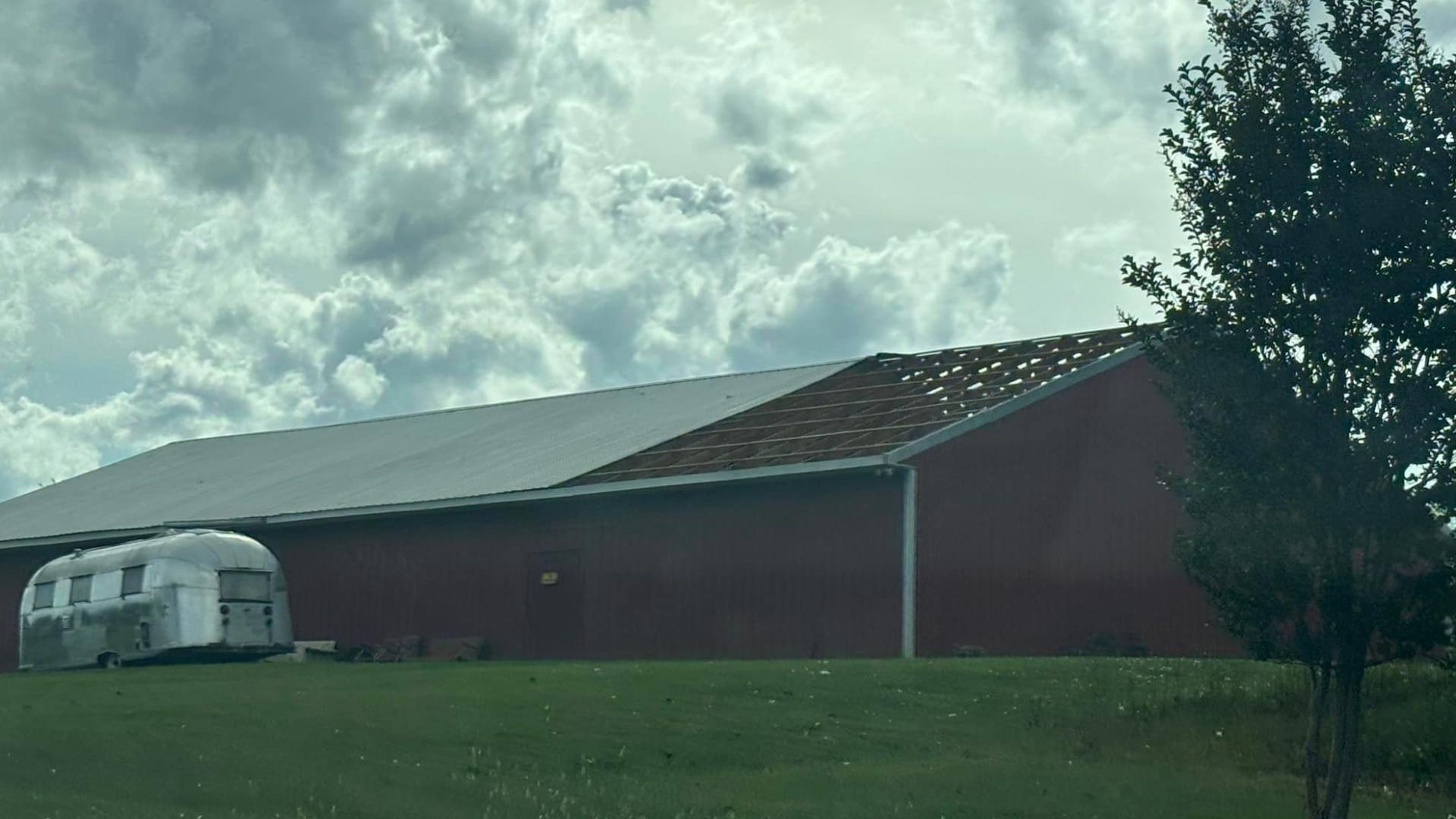 Damage in Rockingham County