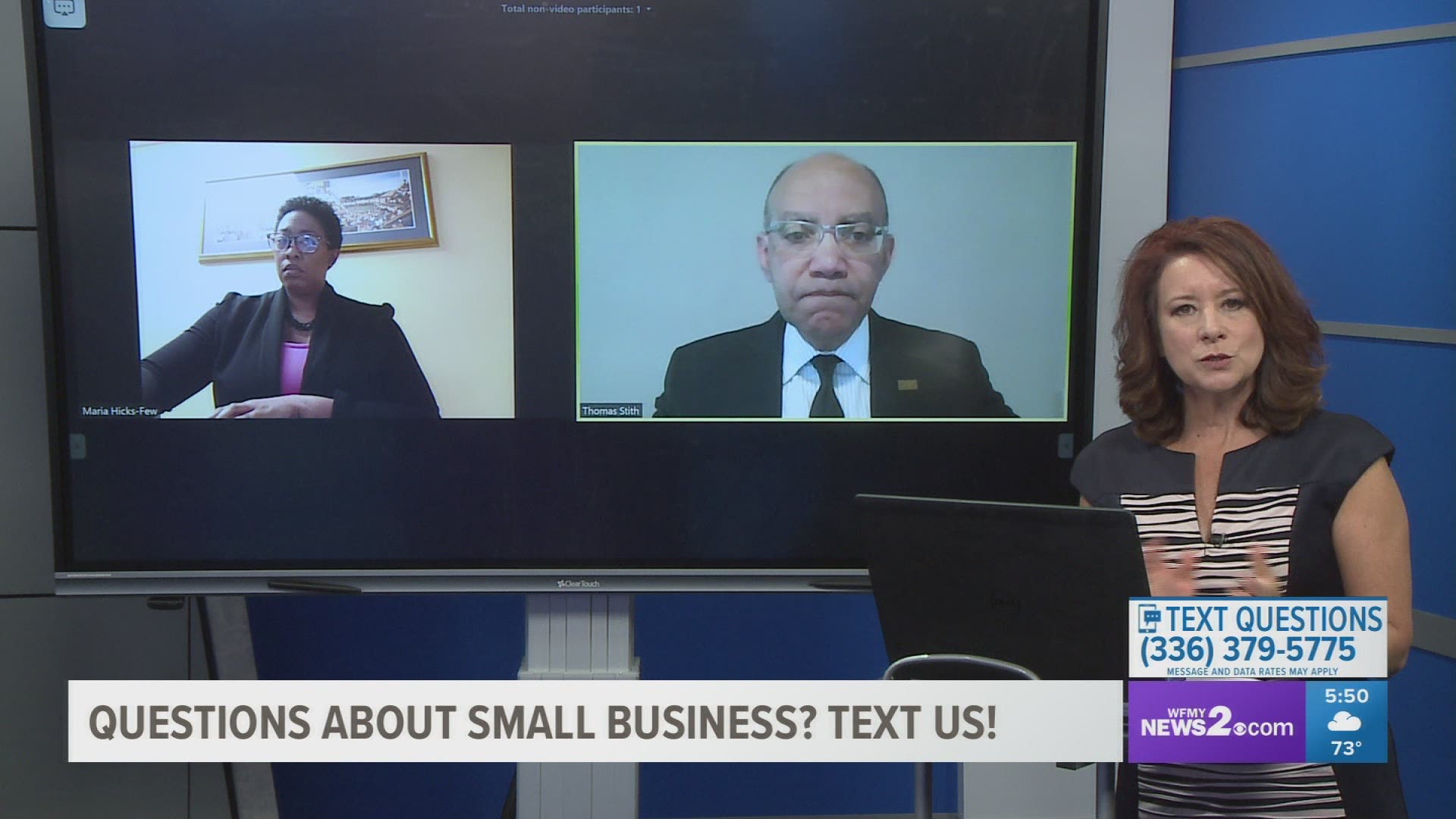 Maria Hicks-Few and Thomas Stith with the City of Greensboro answer your small business questions.
