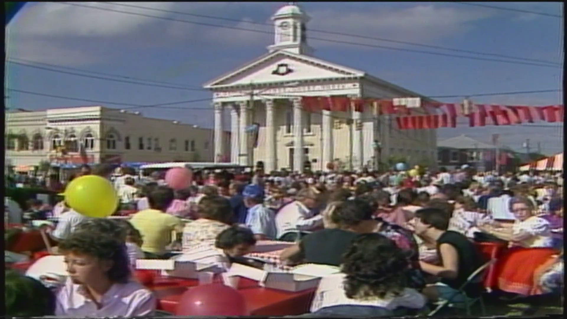 The festival attracted 30,000 people back in 1984