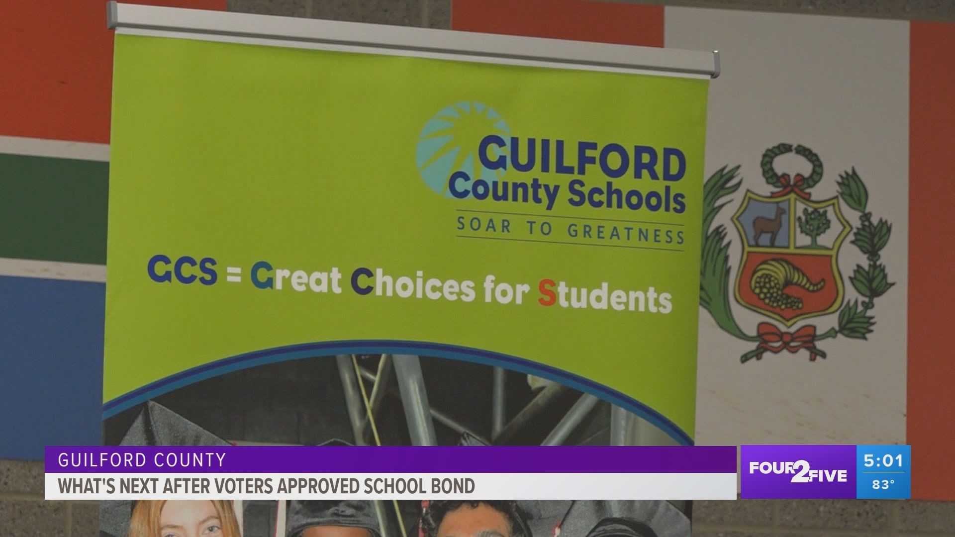Guilford County taxpayers voted to pass a $1.7 billion bond to make upgrades and repairs to Guilford County Schools.
