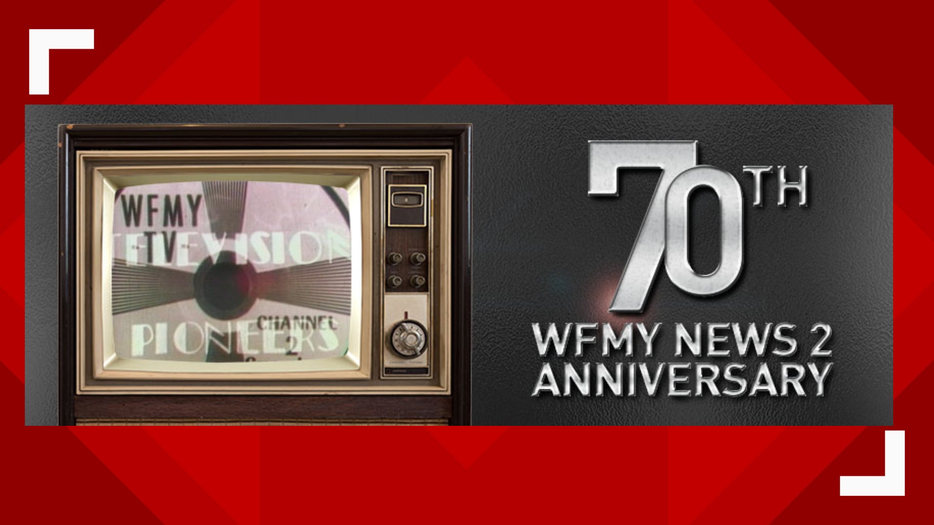 In August 1949, what would become known as WFMY-TV transmitted picture and sound, a first in the Piedmont. WFMY would later deliver the first ‘live’ broadcast in North Carolina.