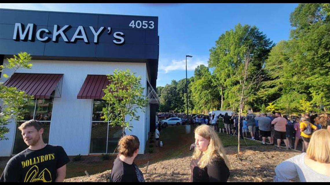 McKay's Mebane event causing heavy traffic Tuesday | wfmynews2.com