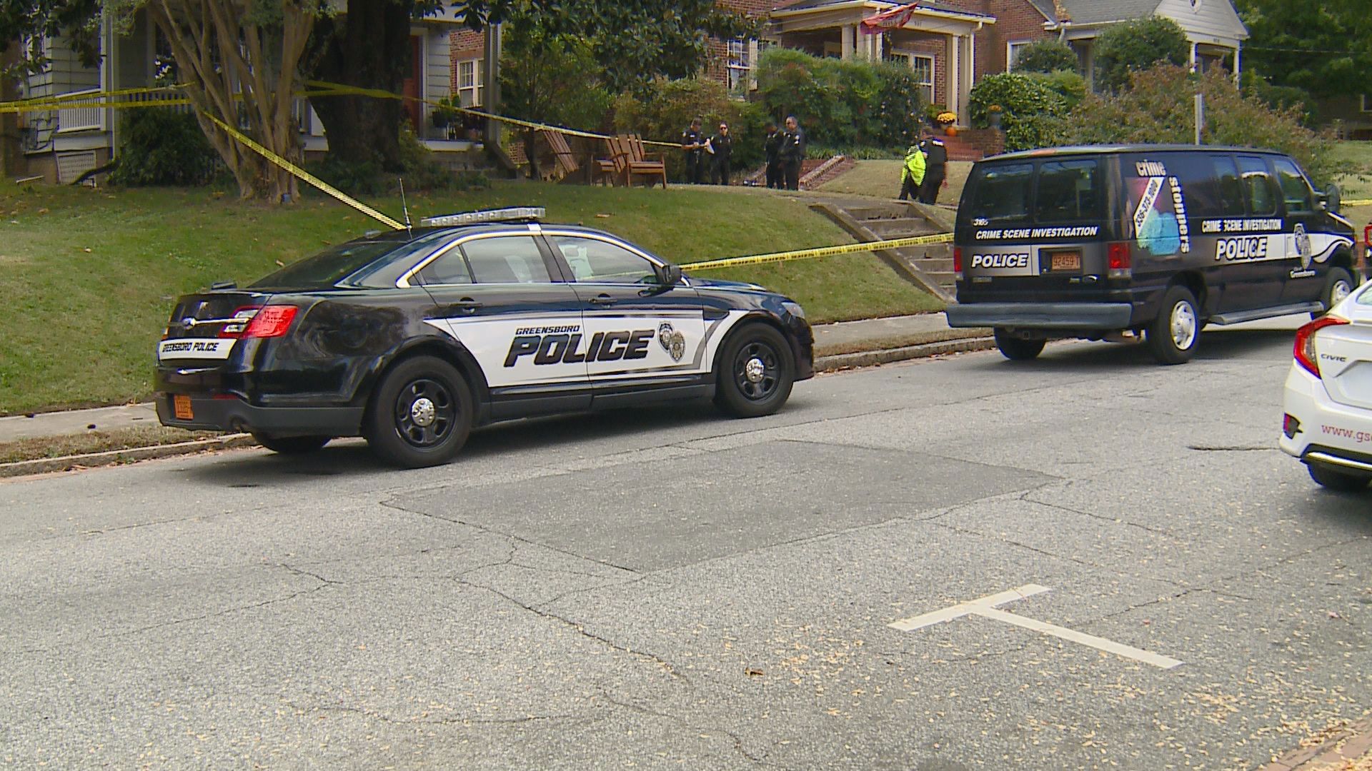 Greensboro police said they found two people shot on W. McGee St. Wednesday afternoon.