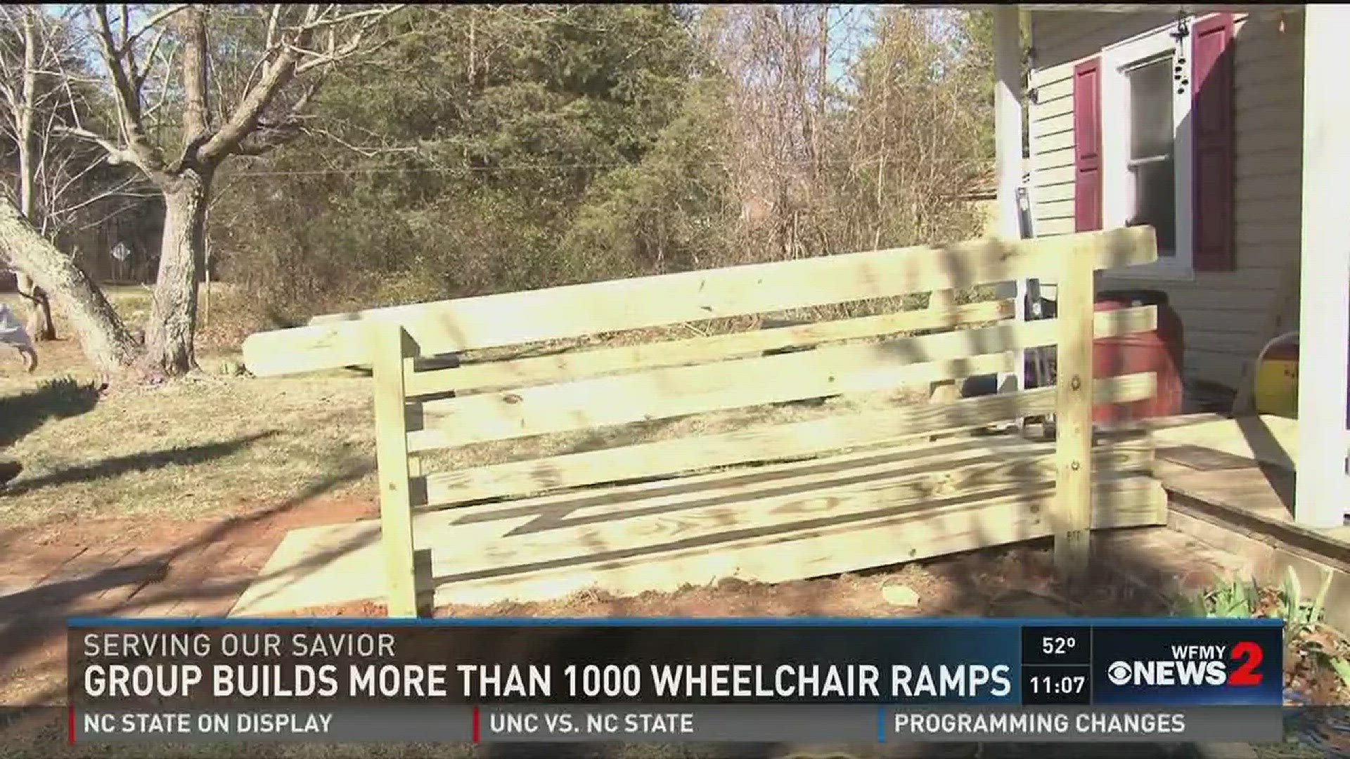 Group Builds More Than 1000 Wheelchair Ramps