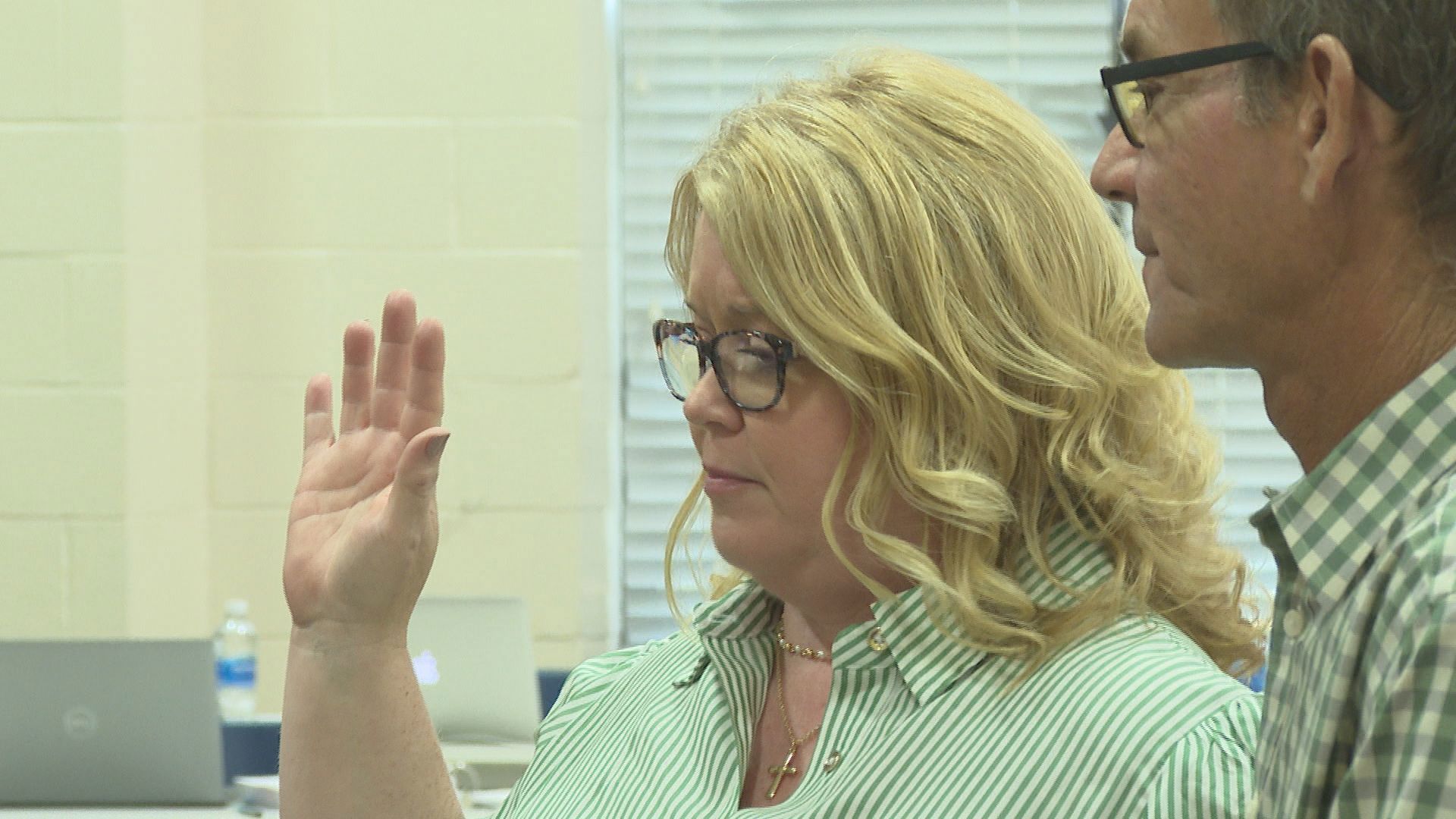The board appointed a new member on Monday night.