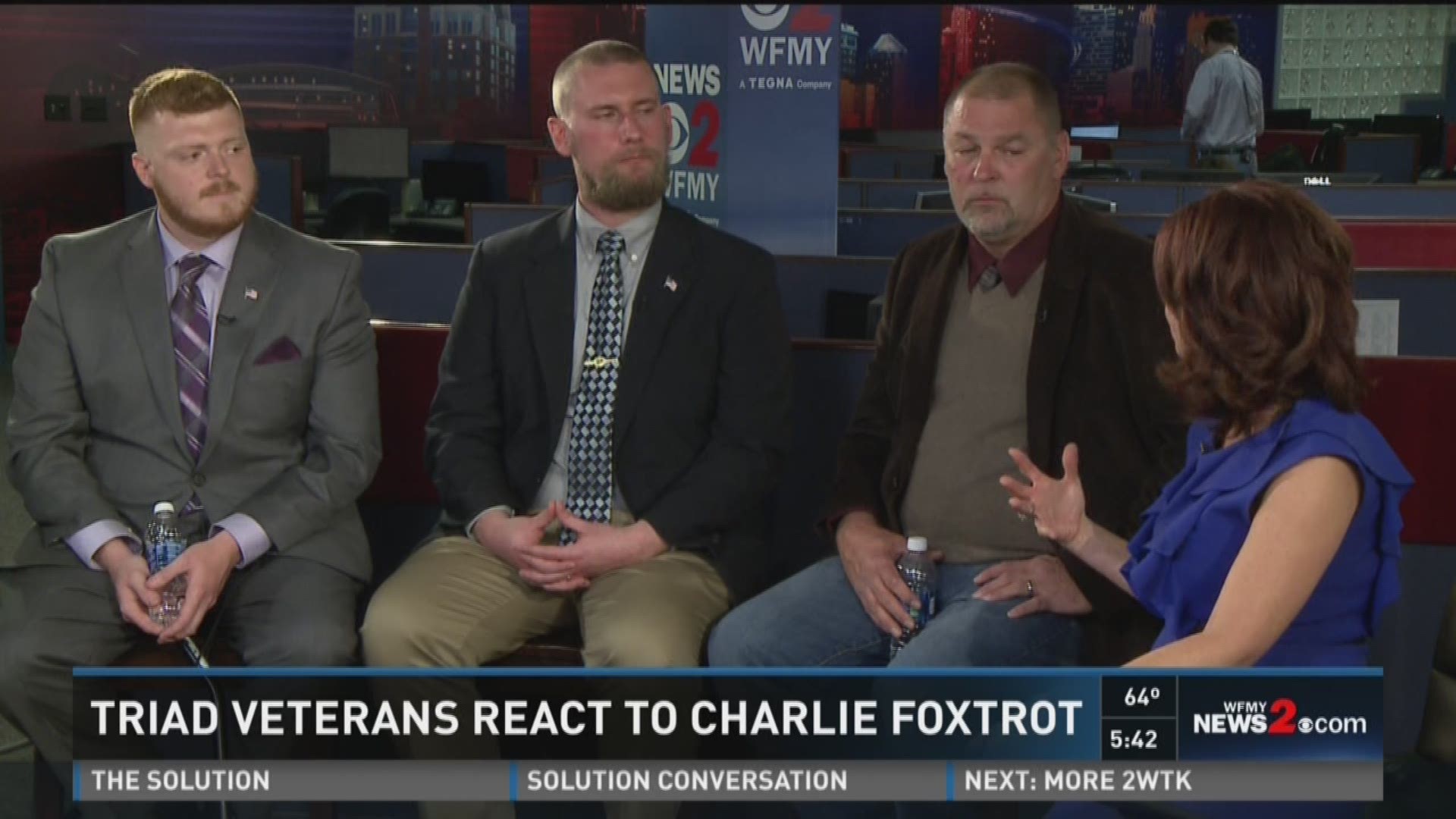 Triad Veterans React To Charlie Foxtrot