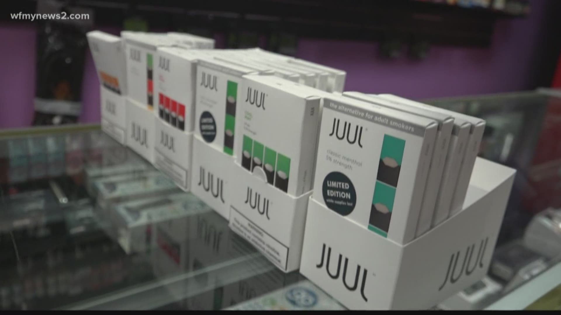 He argues JUUL's marketing led to a vaping epidemic among young people.