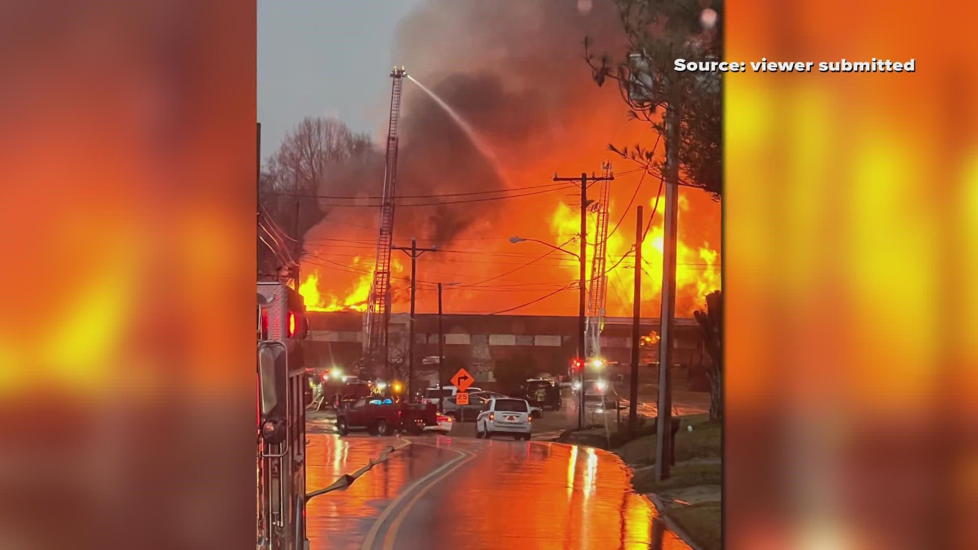 Salem Street between Winston and Ball Park Road is closed until further notice.