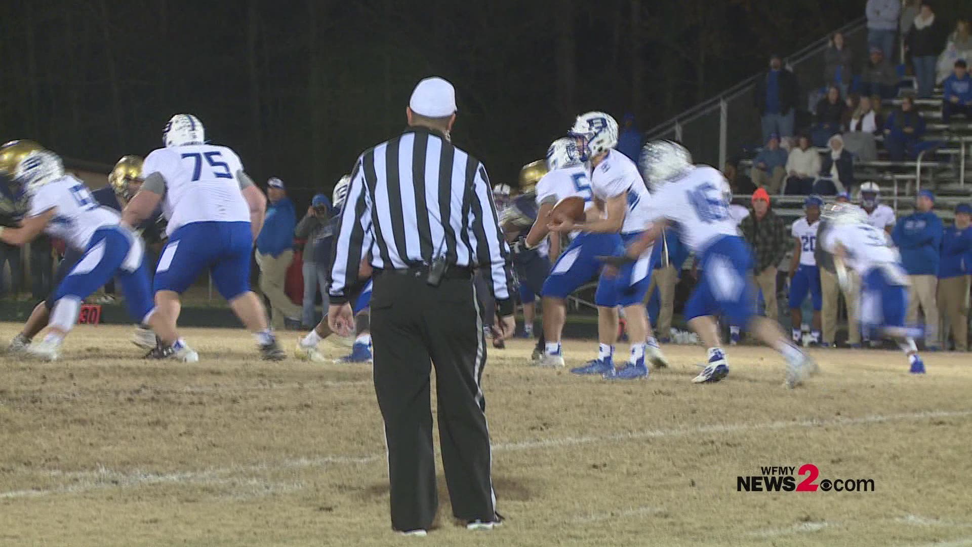 First half highlights between Reidsville and Brevard for the third round playoff matchup.