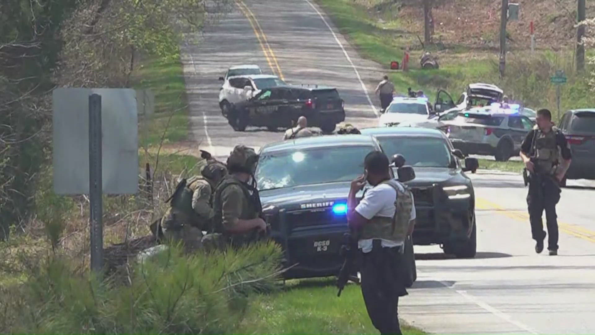 Manhunt in Lexington ends; murder suspect wanted in Georgia | wfmynews2.com