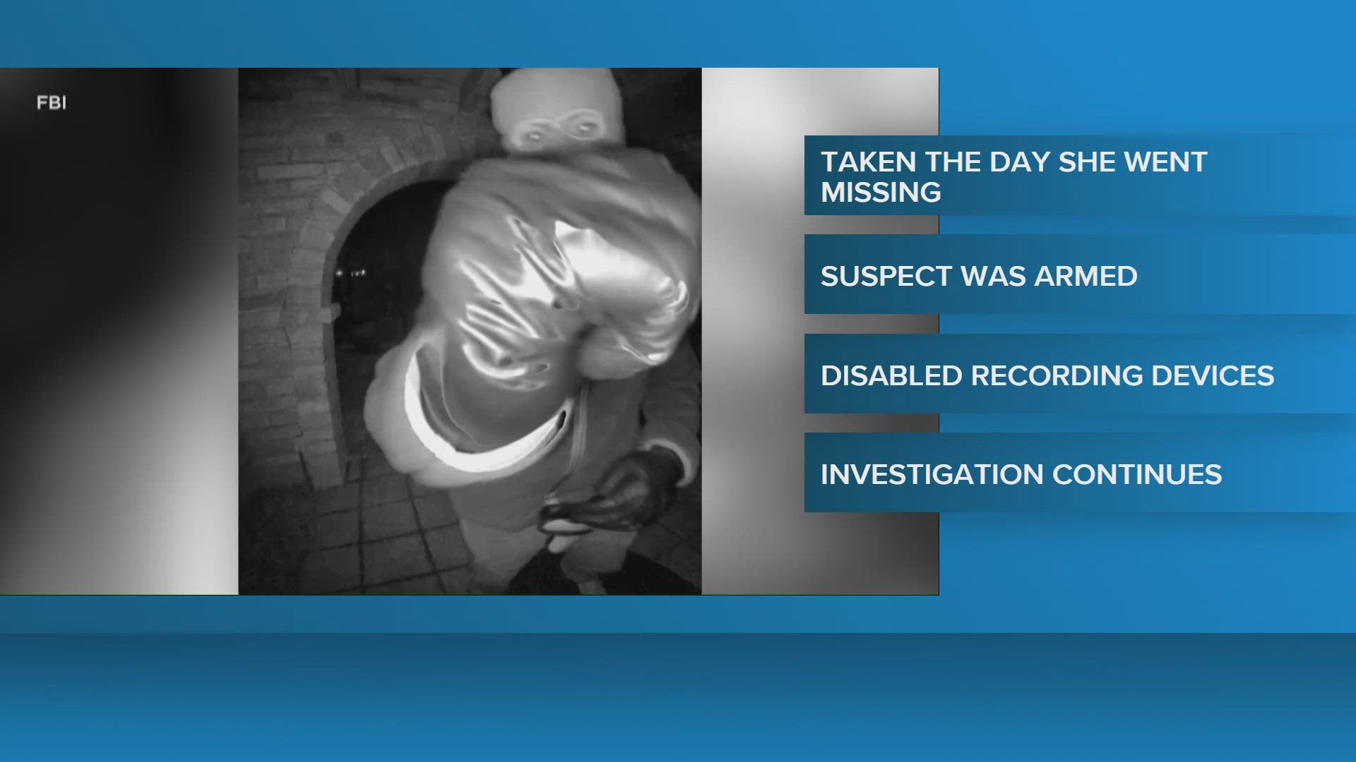 Authorities release photos of suspect in Nancy Guthrie case