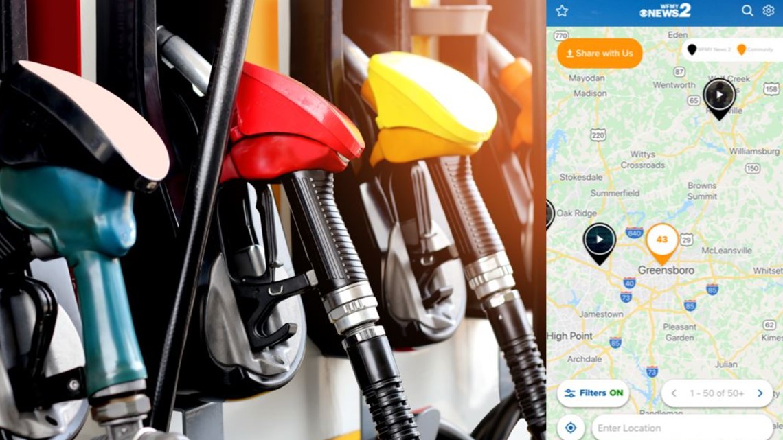 Which gas stations have fuel? Find or report it using 'Near Me
