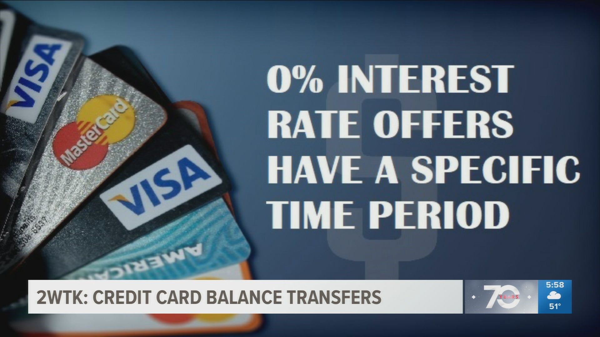 You don't have to keep your debt on a high-interest card. We show you how to get that down to a 0% interest rate.
