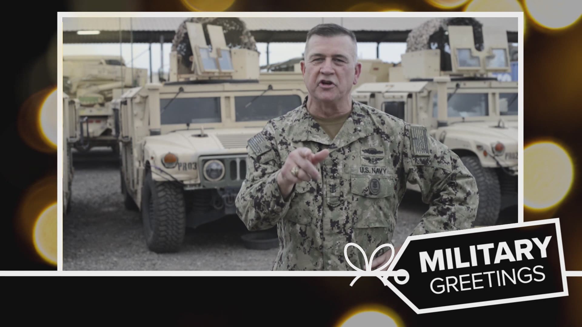 Military Greetings: Command Master Chief Bruce Forester