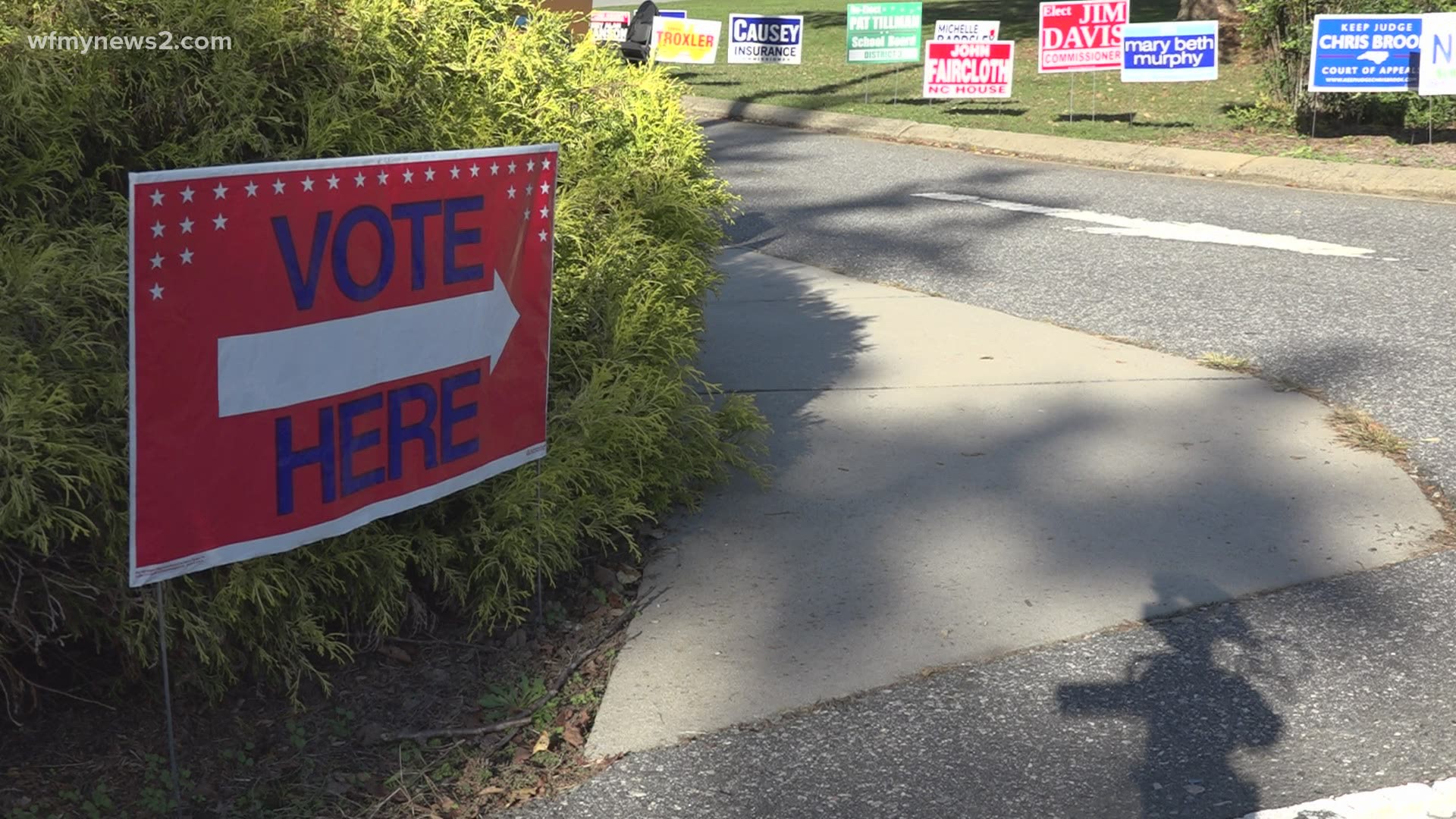 It's day four of early voting and nearly one million people have cast their ballots in person.