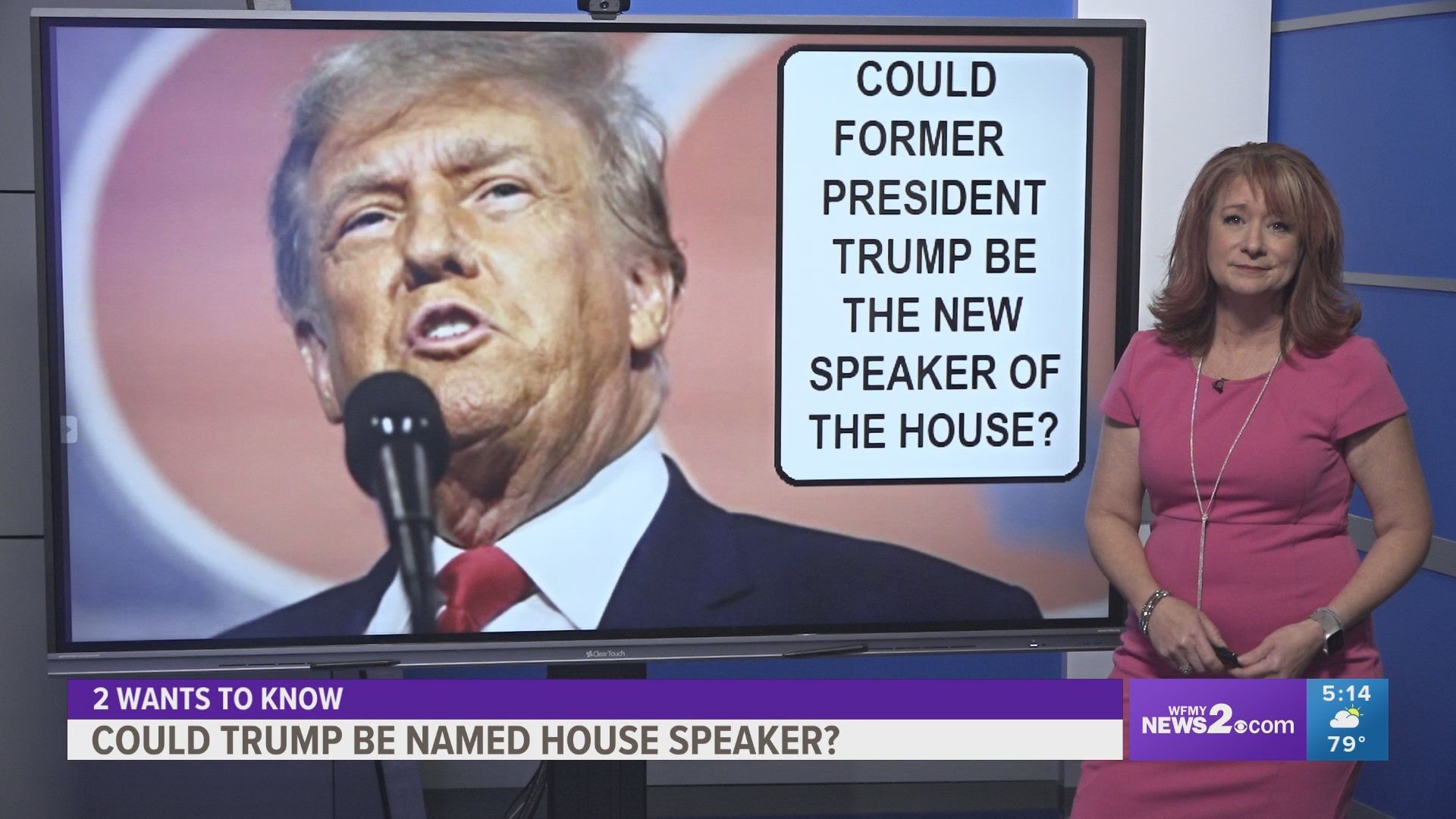 Trump could be the next Speaker of the House. Why it won't happen