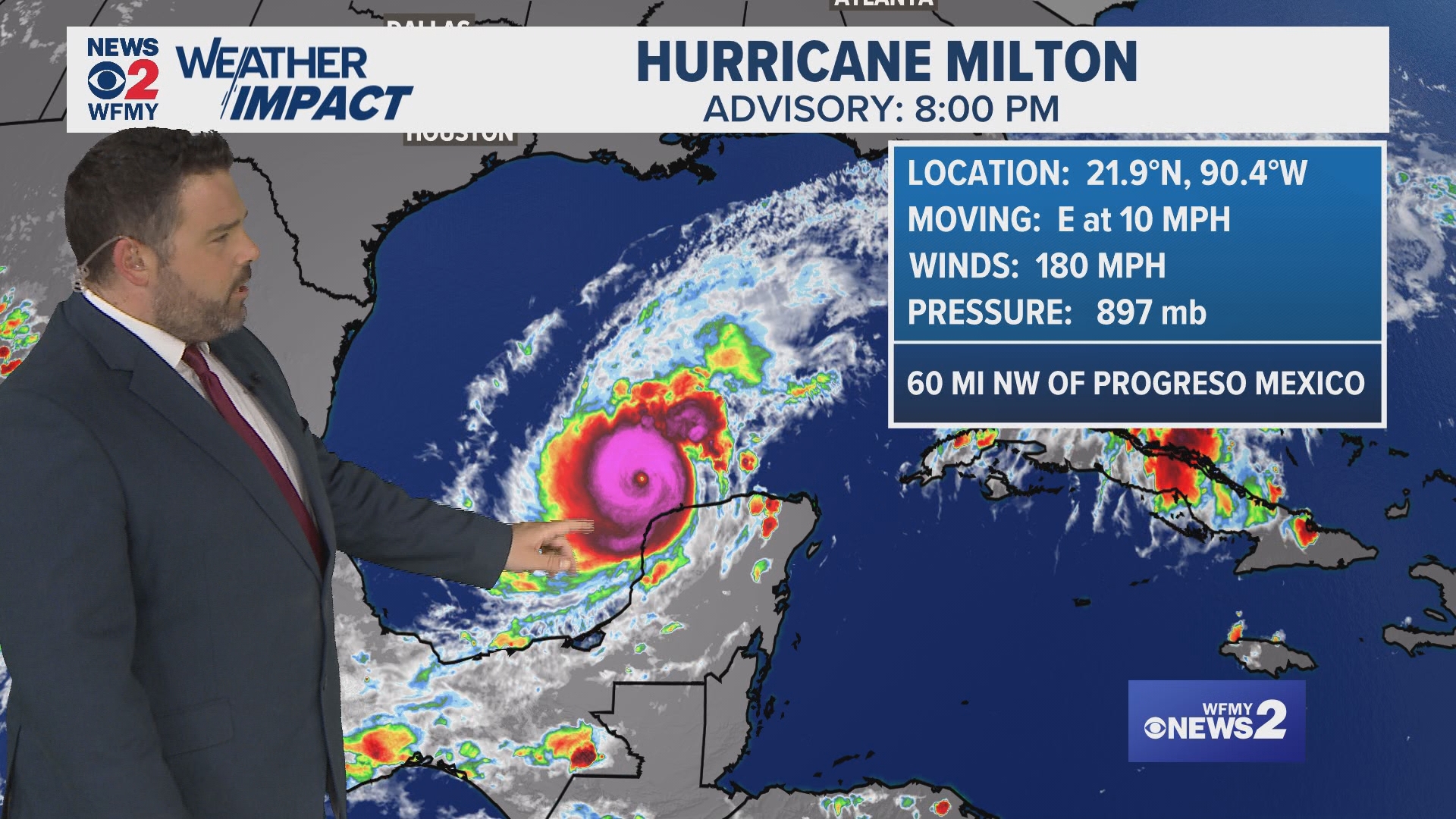 Hurricane Milton is one of the strongest storms on record in the Atlantic Basin. WFMY Chief Meteorologist Tim Buckley breaks it down.