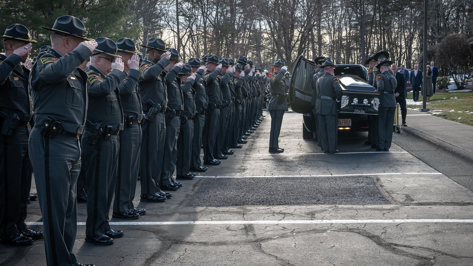 Funeral Service For State Police Trooper Killed In Off-duty Crash