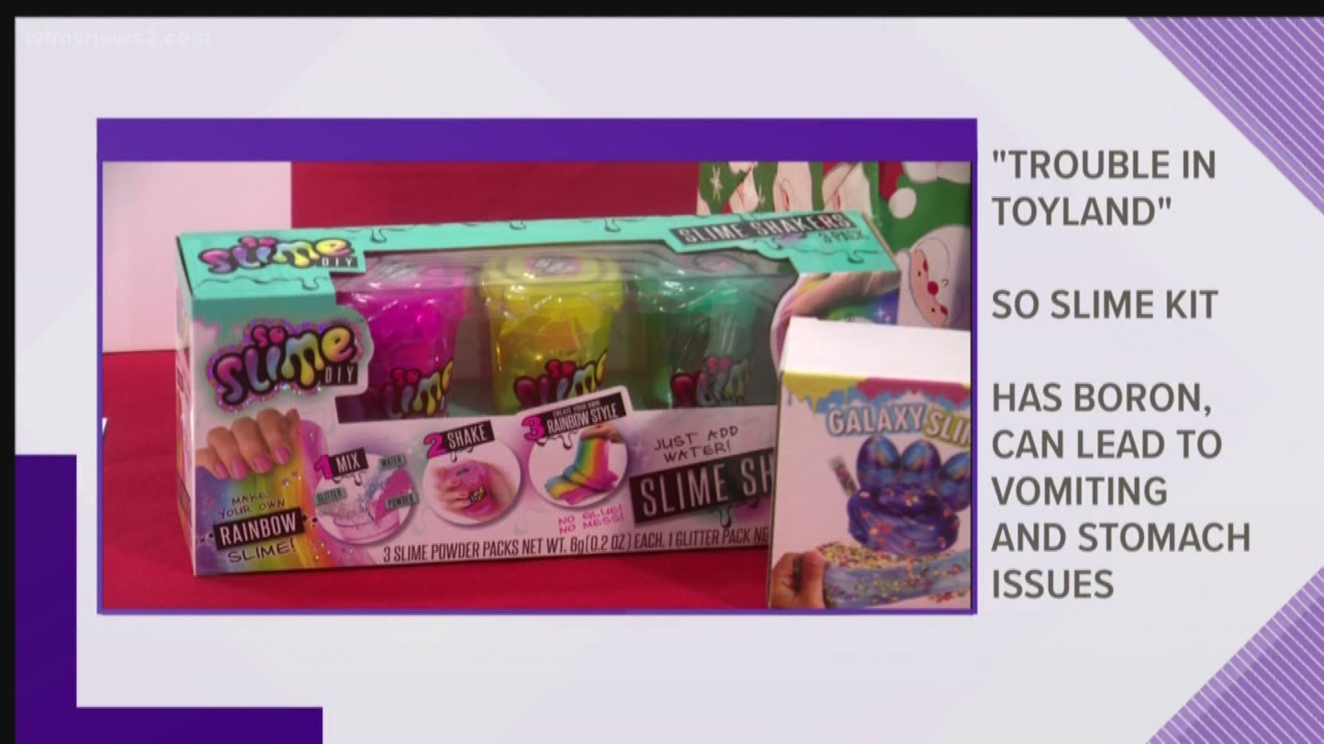 Slime and magnets are 2 of the new items experts want you to watch out for.