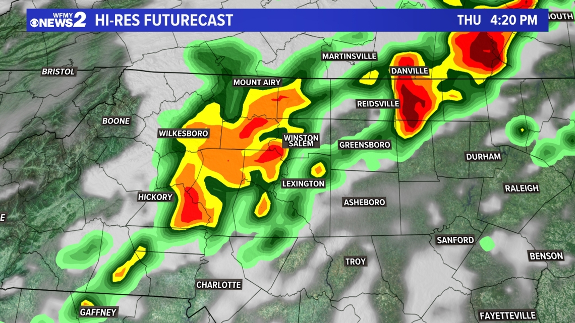 Thunderstorms Could Hit North Carolina on Thursday - Vimarsana News