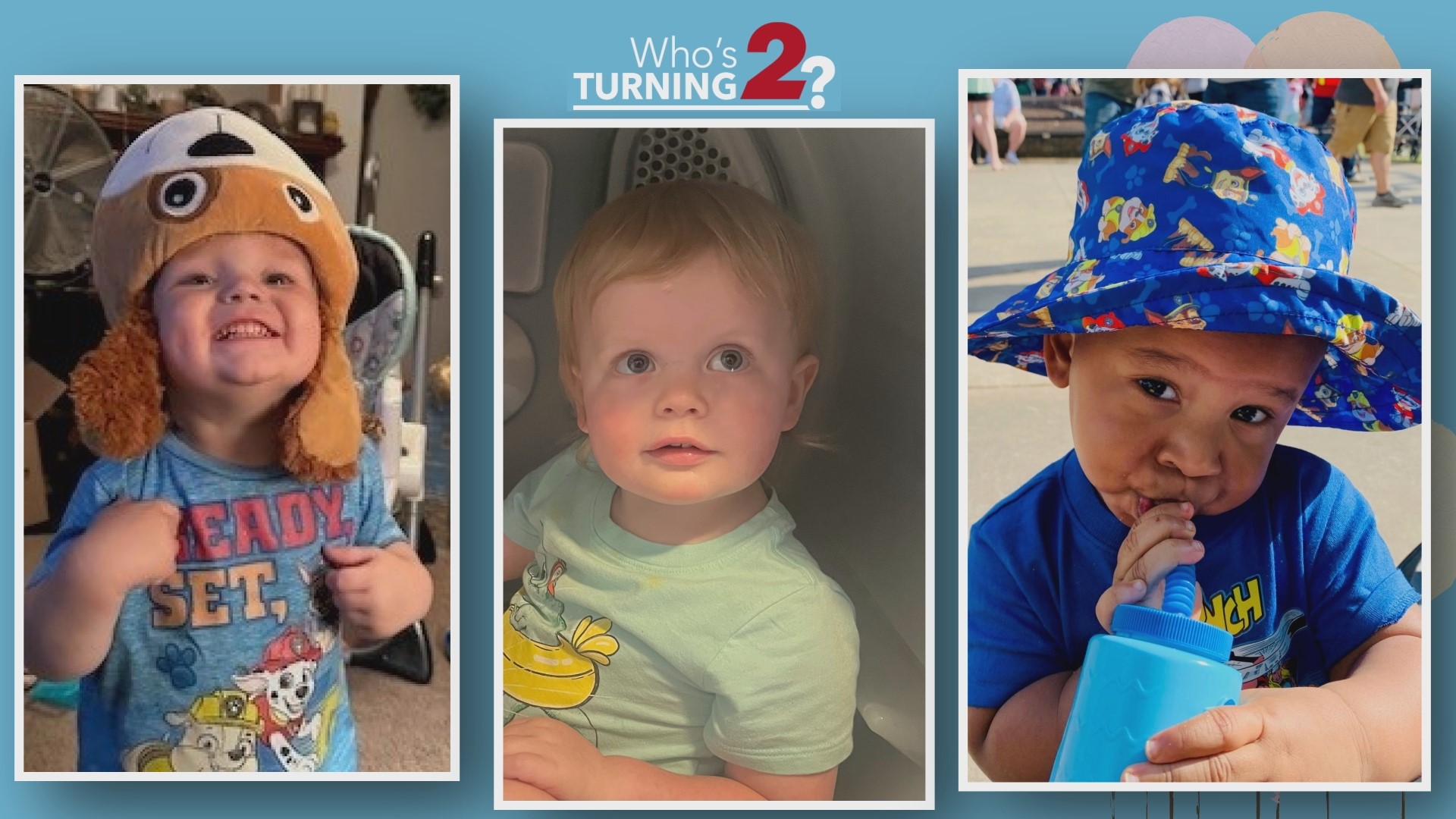 Let’s celebrate these kiddos turning 2 in the Triad.