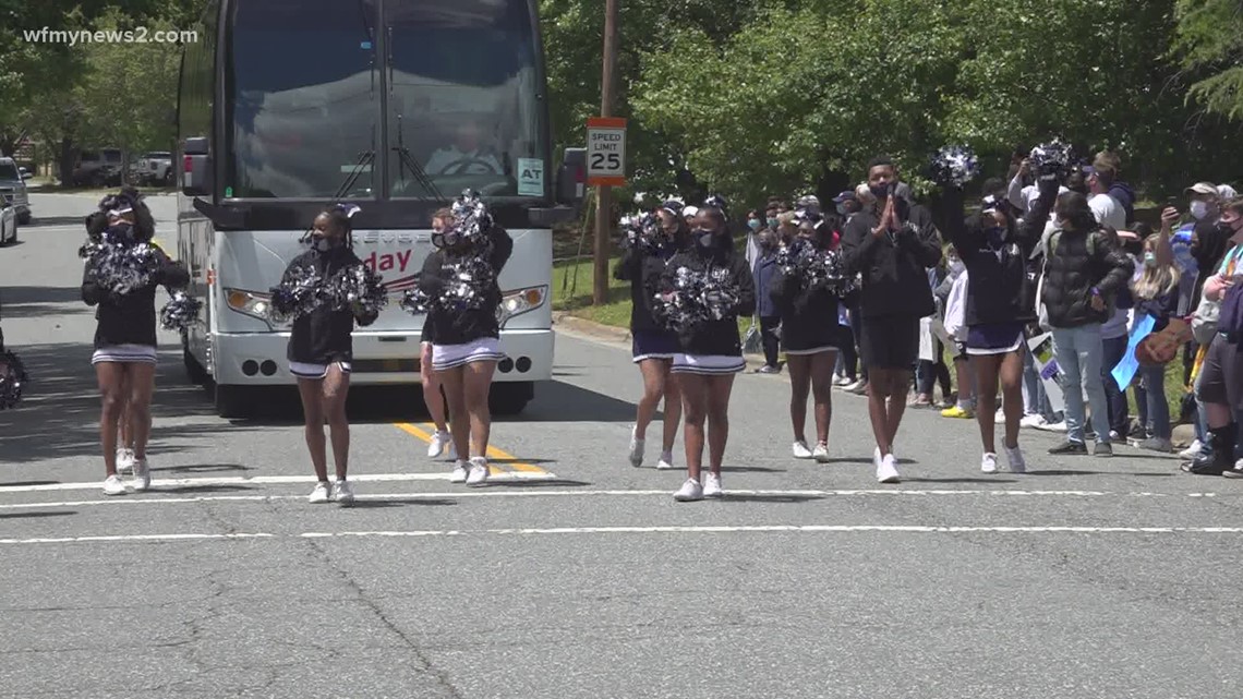Grimsley High School sends off football team ahead of the state