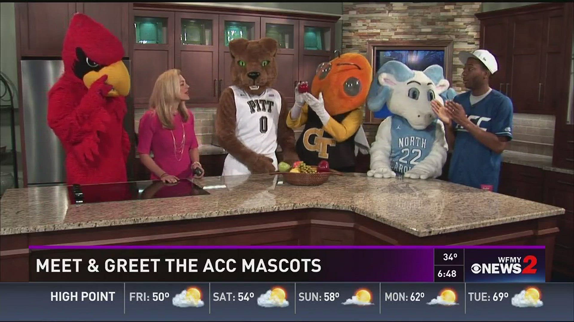 Meet The Mascots At Mascot Night