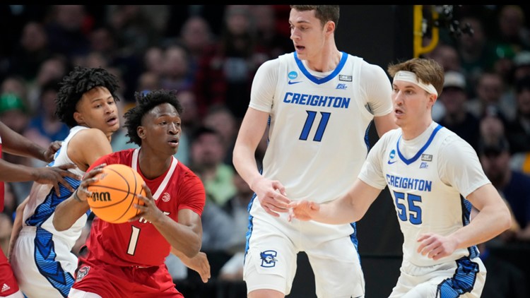 Kalkbrenner leads Creighton past NC State in March Madness