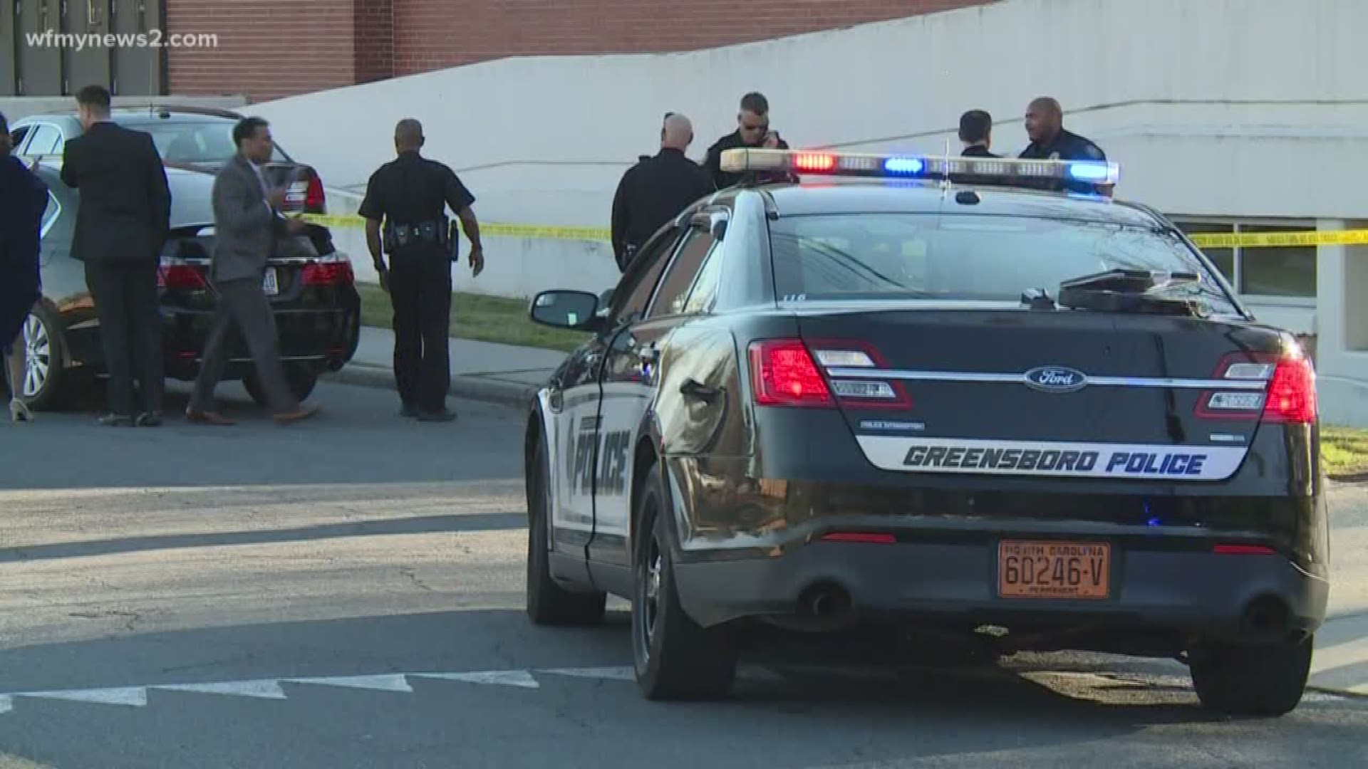 Greensboro Police responded to a shooting last night that led them right in front of the school.
We don't know the identity of the victim or the motive but WFMY News 2's Erica Stapleton is working to piece it all together.