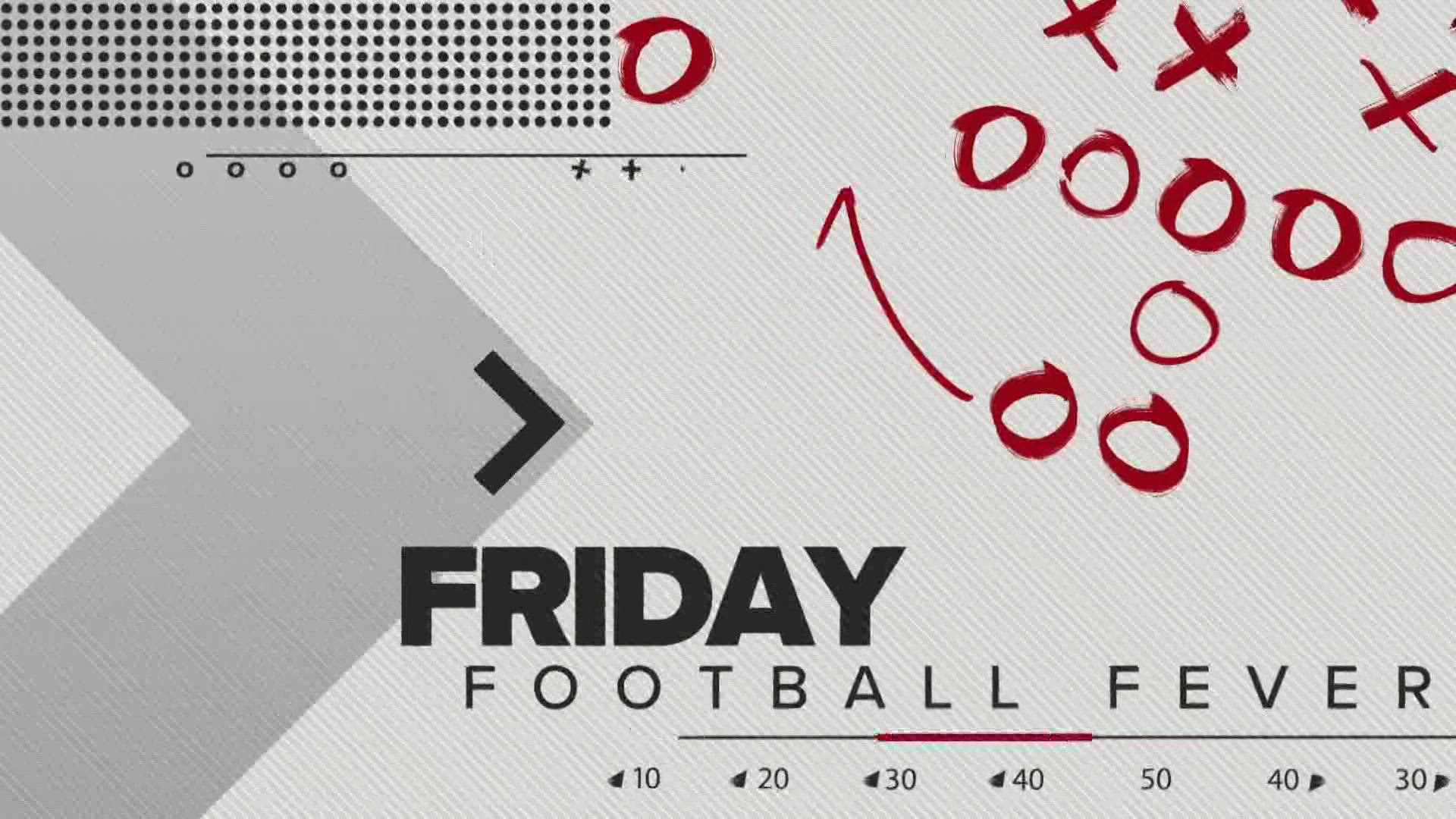 Did your team win? Check out all the Friday Football Fever highlights, scores, touchdowns, and more!