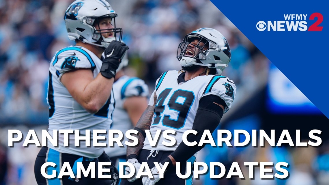 Panthers vs Cardinals live game day blog: Week 4 NFL updates