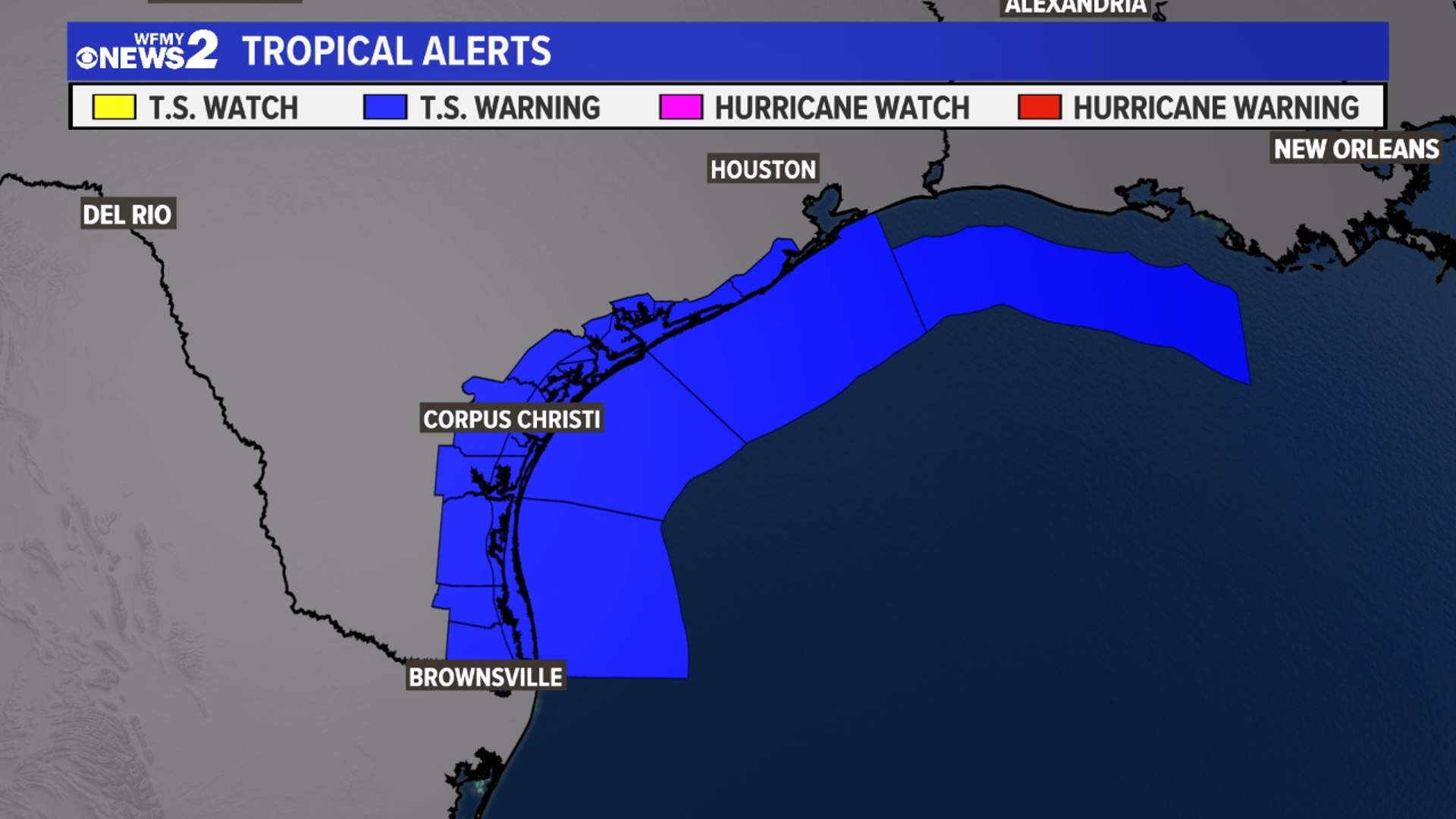 It will bring heavy rain and flooding to much of the south Texas coast.