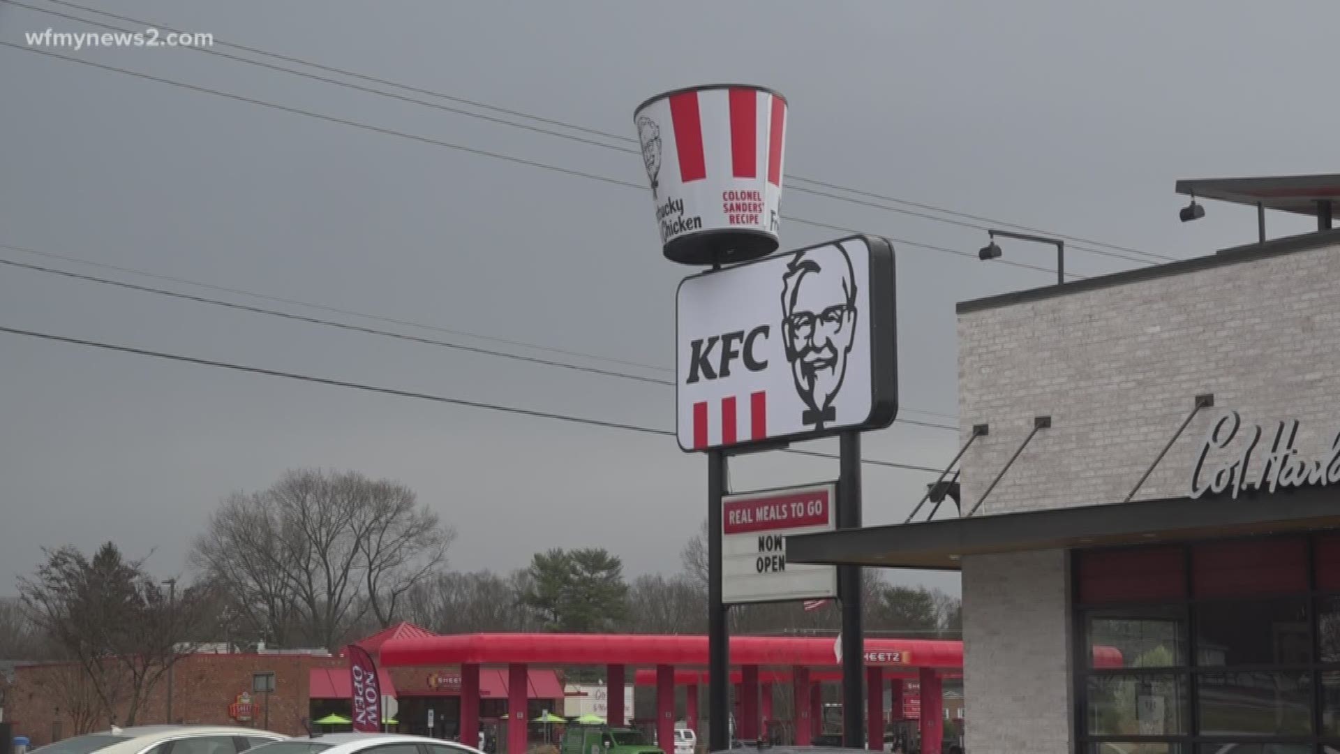 The KFC was leveled during an overnight explosion. Months later, the restaurant is back open after it was rebuilt from the ground up.