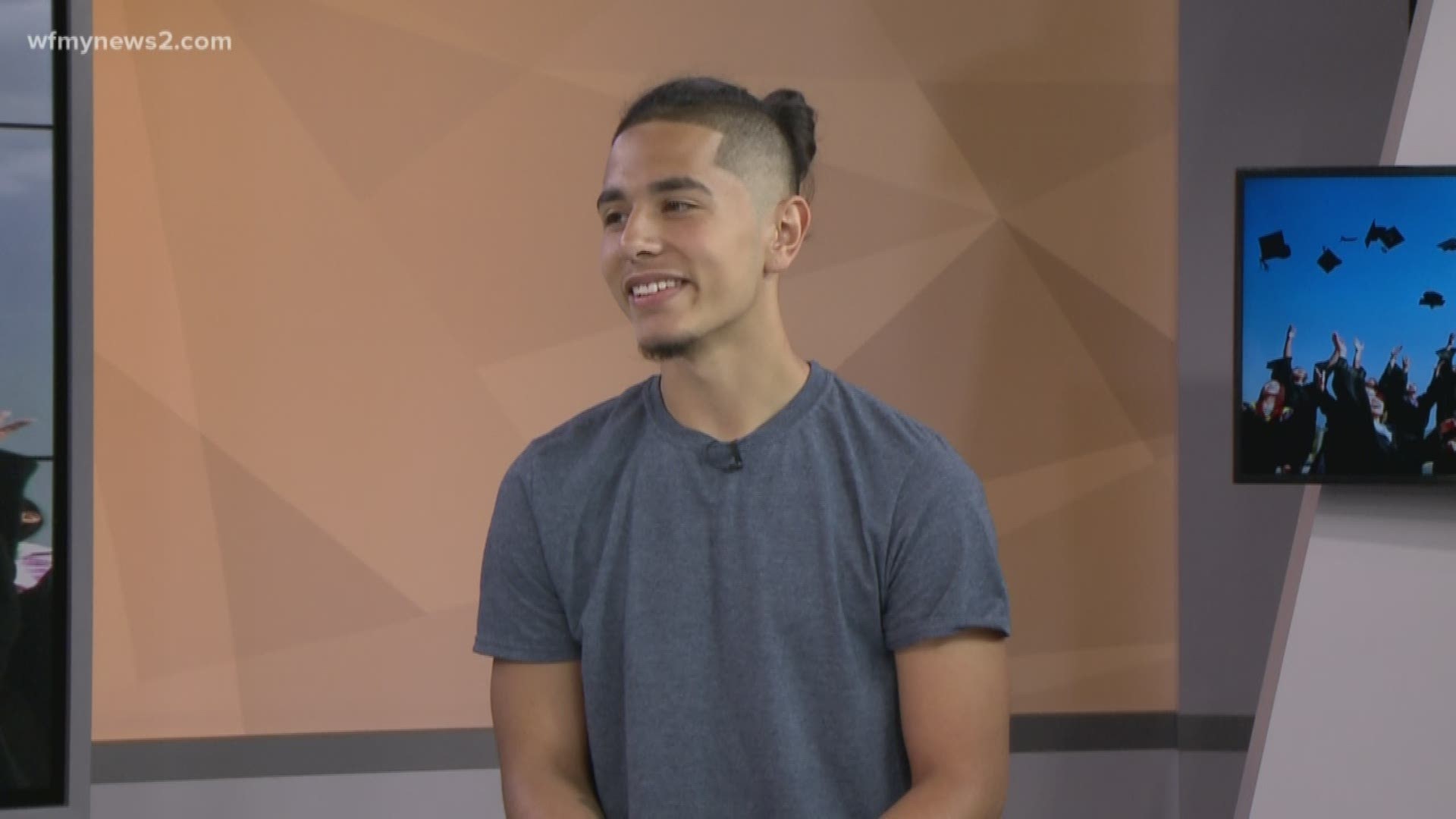 Northeast High School senior Ignacio Alvarez is the first in his family to graduate high school and go to college.  He shared his excitement about attending NC A&T in the fall Monday on the Good Morning Show.