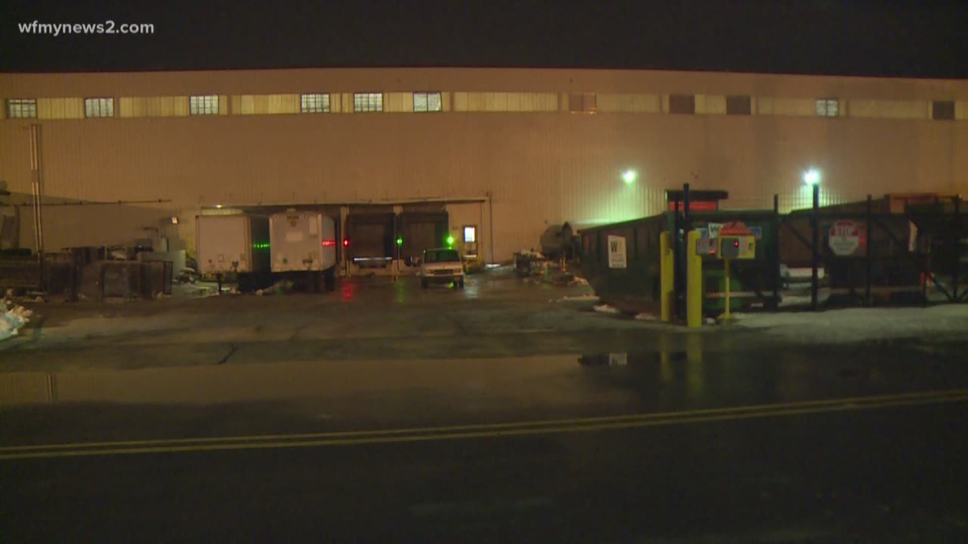 The fire department responded to the facility after a fire in the ventilation system.