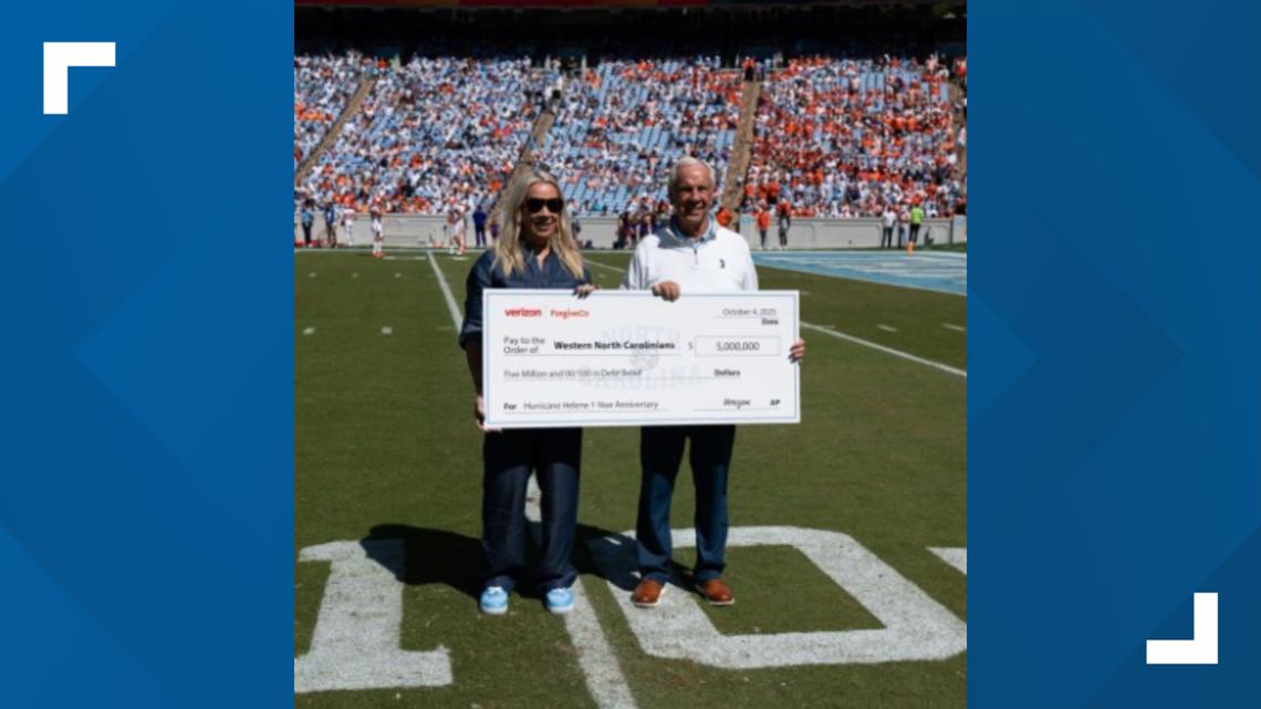 Retired UNC basketball coach Roy Williams helps unveil $5M in new debt relief for Western NC