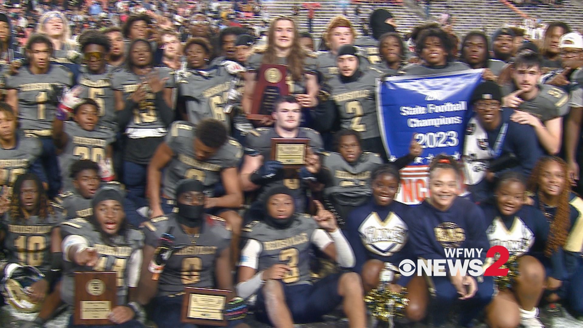 The win gave the Rams their 23rd State Title in program history.
