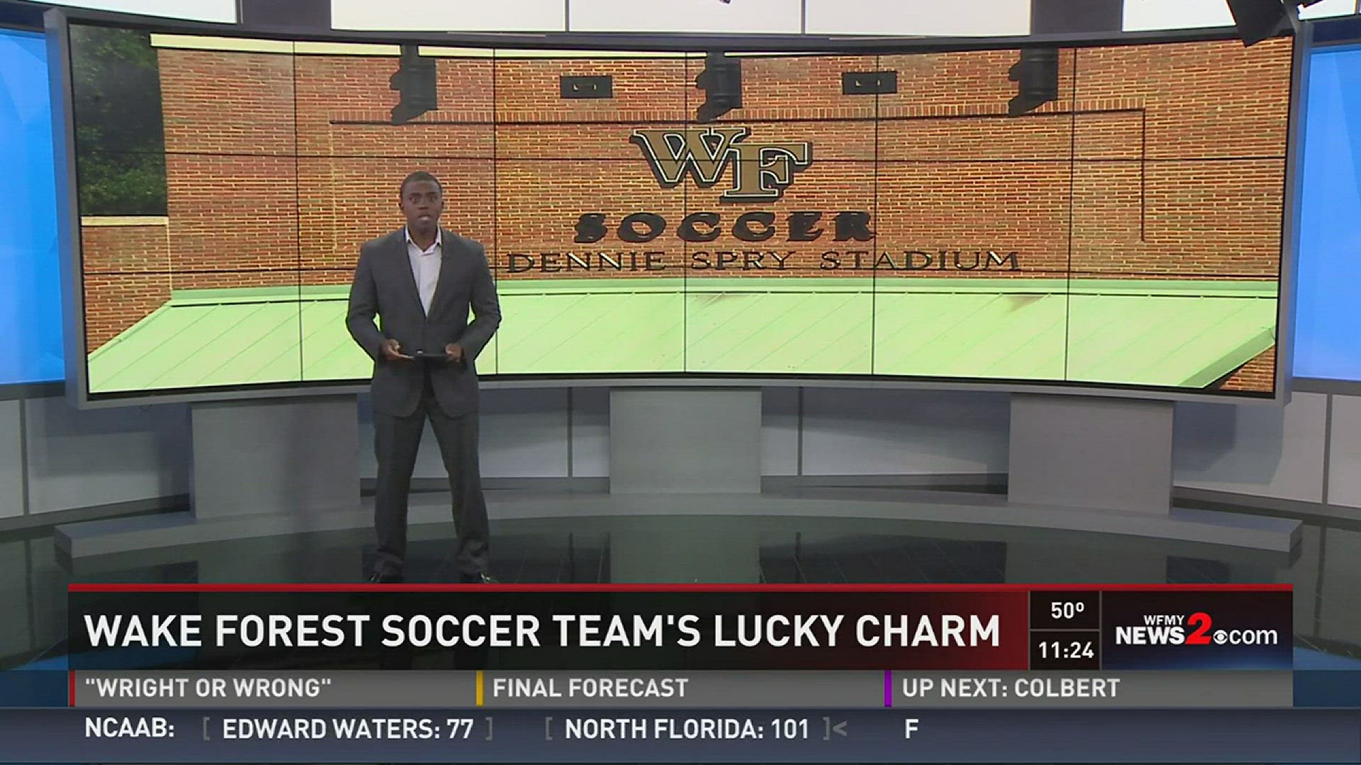 Asher McGarrah: Wake Forest Soccer Team's Lucky Charm