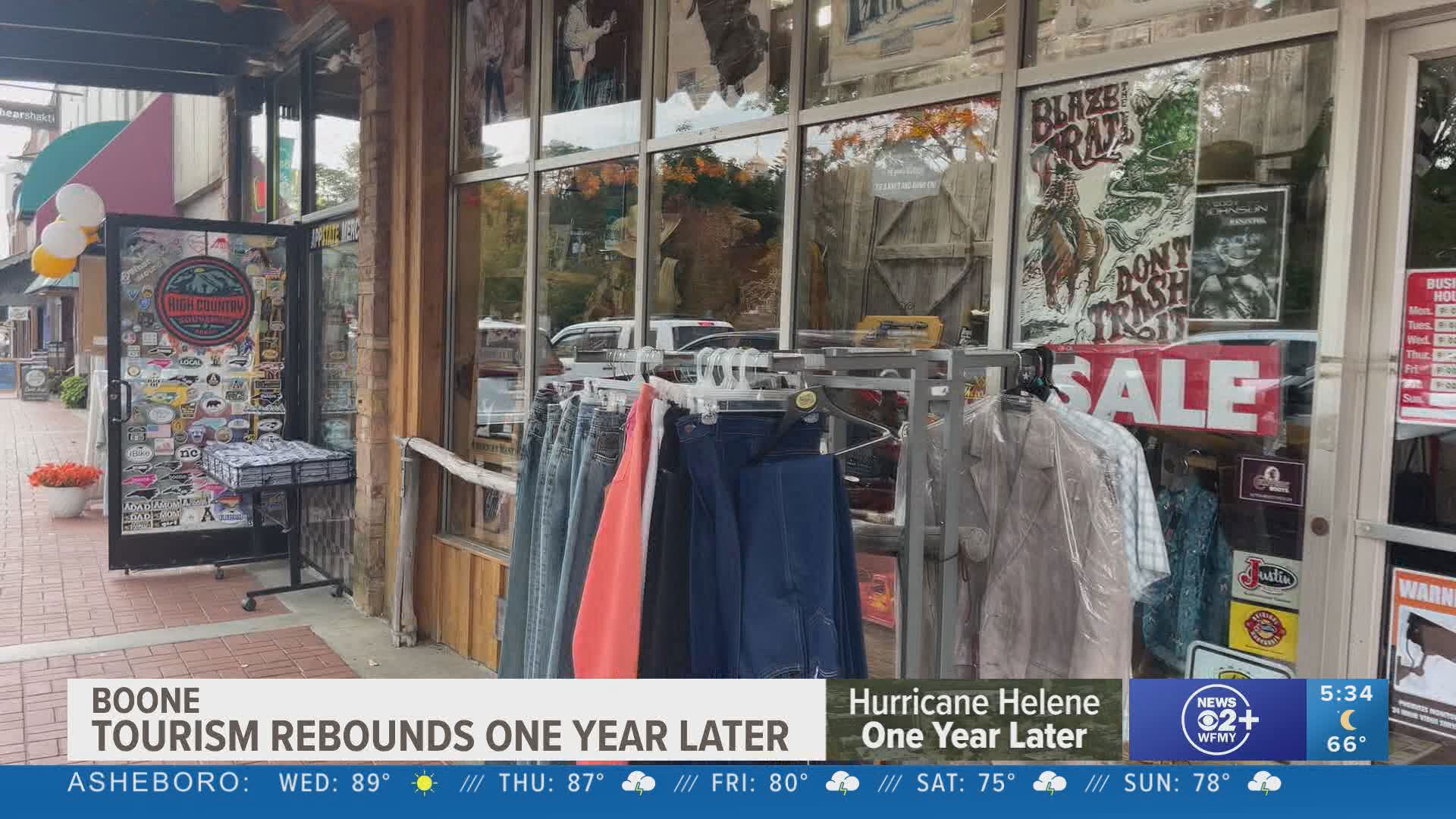 Boone tourism one year later, image size:1920x1080