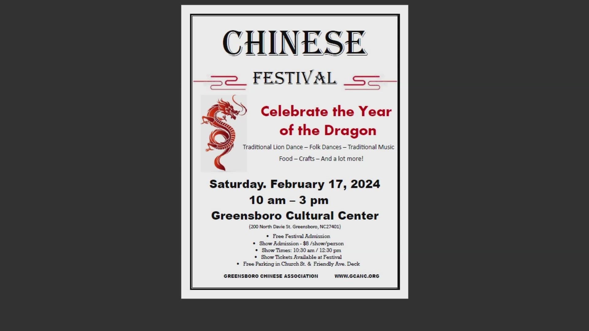 chinese new year greensboro nc