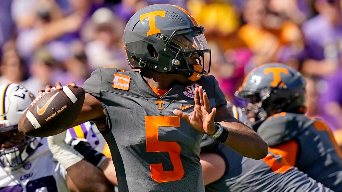 Tennessee quarterback from Greensboro is up for NFL draft