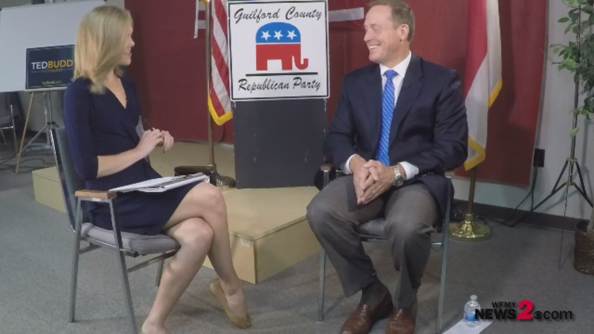 Representative Ted Budd is running for re-election in North Carolina's 13th District in the US House of Representatives. WFMY News 2's Maddie Gardner sat down with Representative Budd to talk about his work in congress and the campaign.WFMY News 2's Maddi