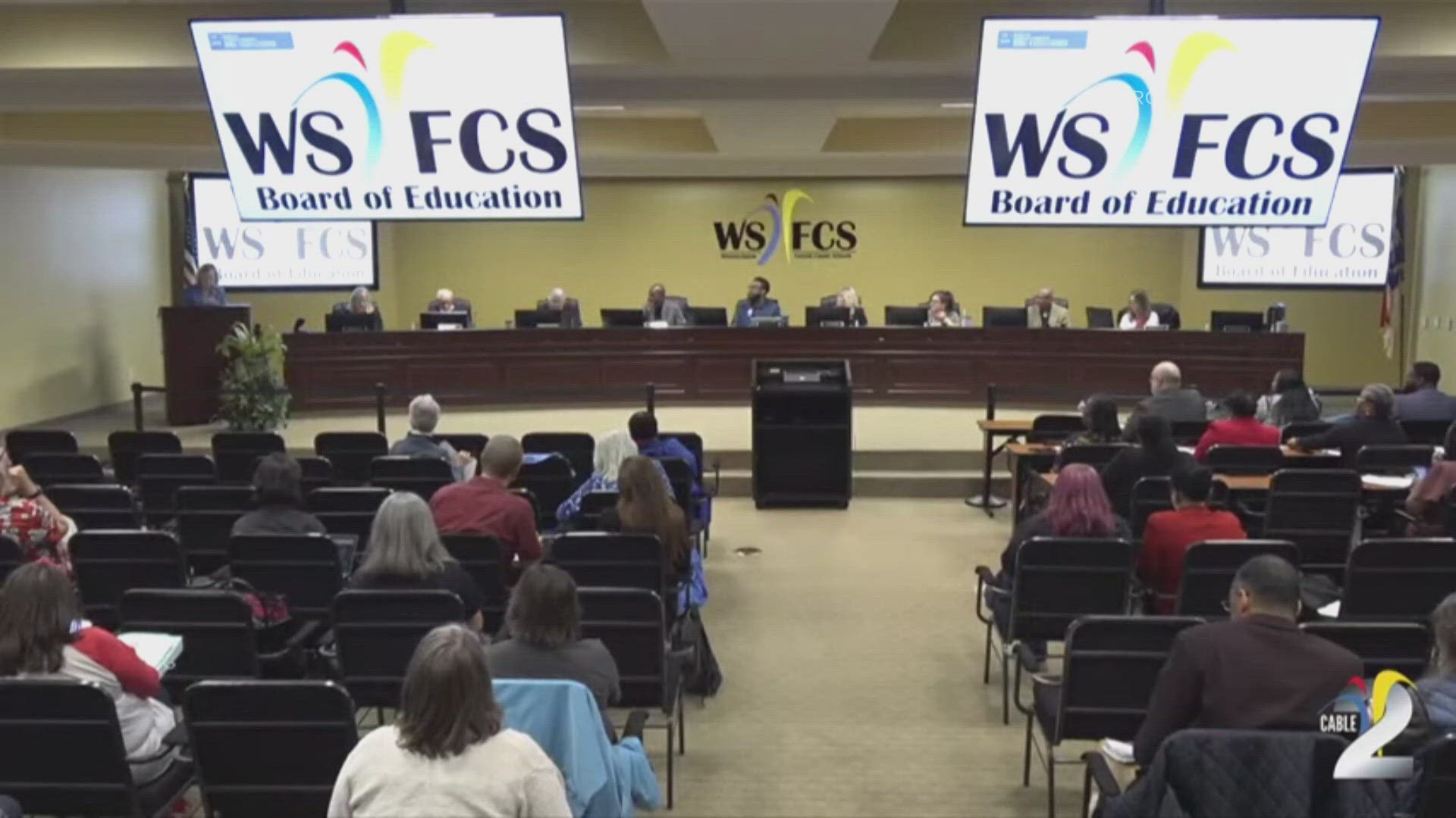 Tensions continue to rise with an over $40 million deficit and board members asking for the superintendent's removal.