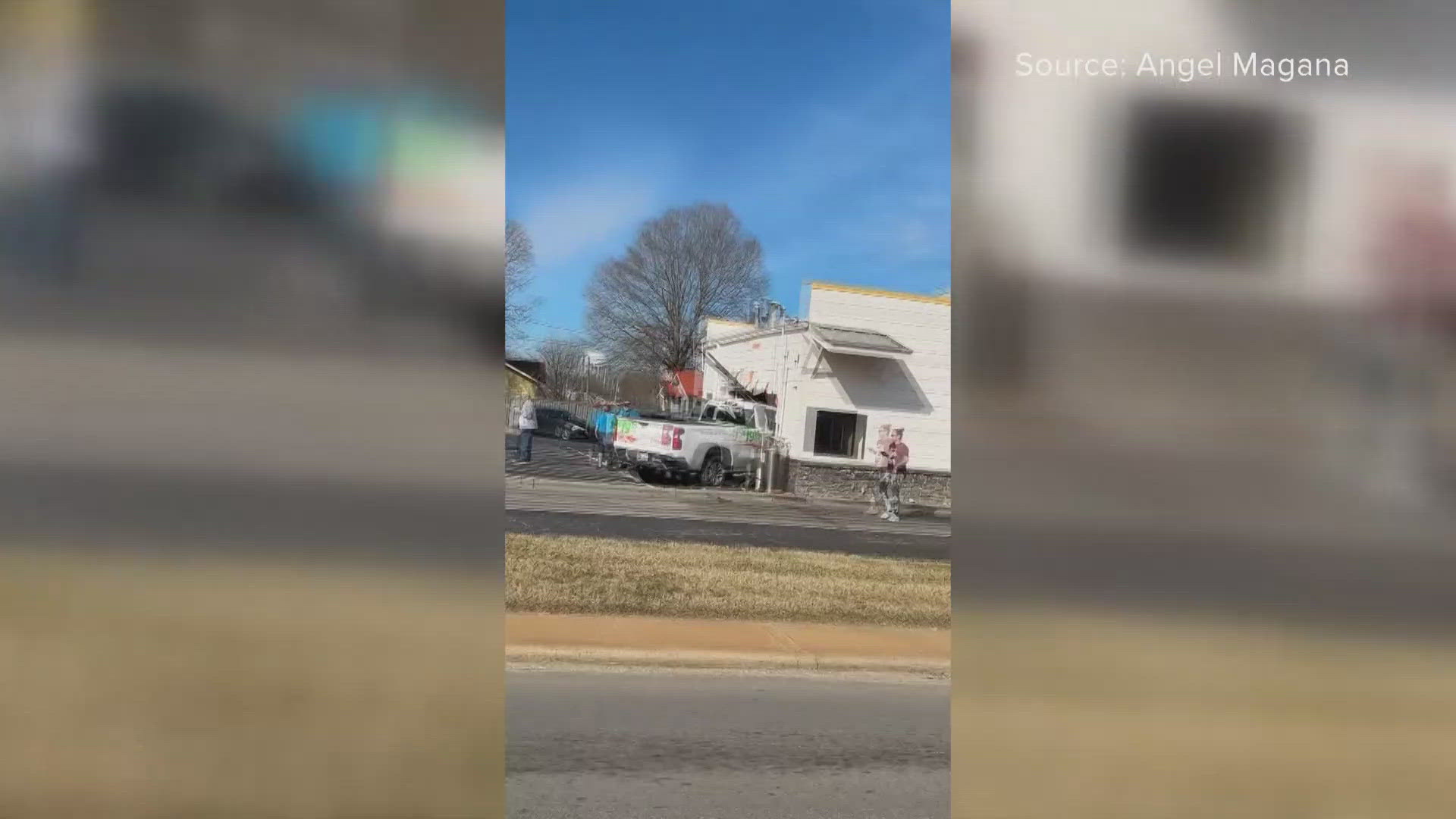 Truck driver charged after crashing into Biscuitville wfmynews2 com