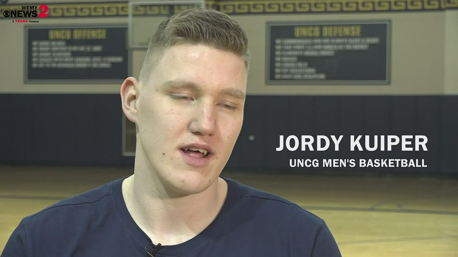 UNCG's Jordy Kuiper reminisces about his five years with the men's basketball team and talks about what's next for the Spartan's stellar player.