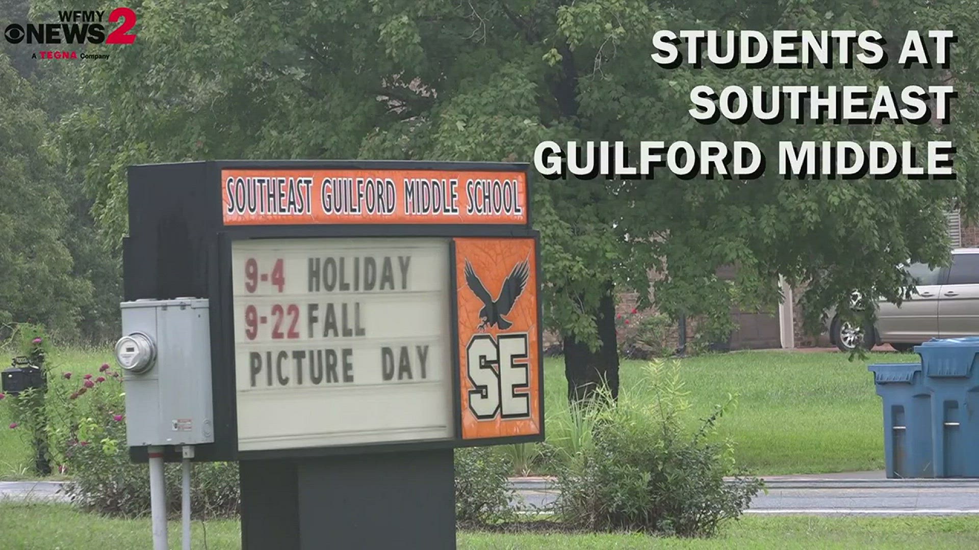 Southeast Guilford Middle Takes A Stance To Help Harvey Victims