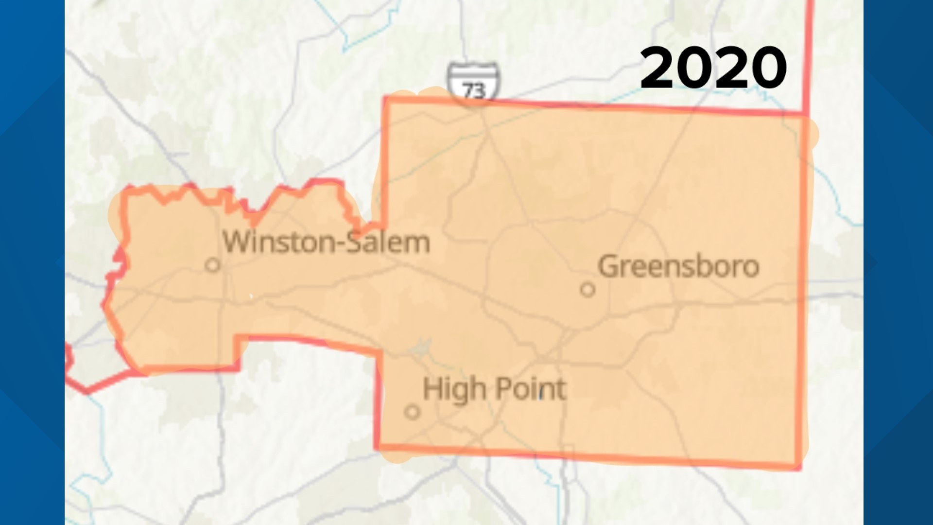 NC District 6 race live election map
