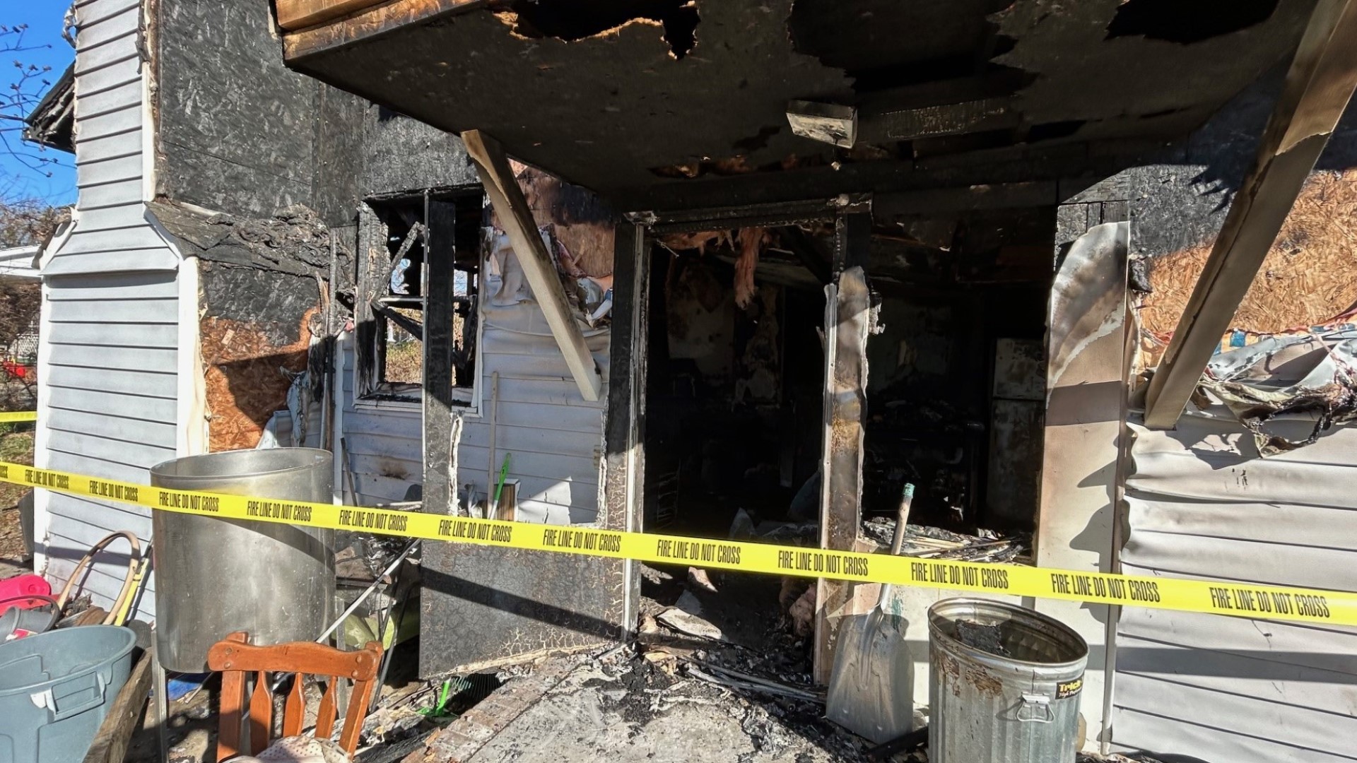 Space heater fire destroys Graham home