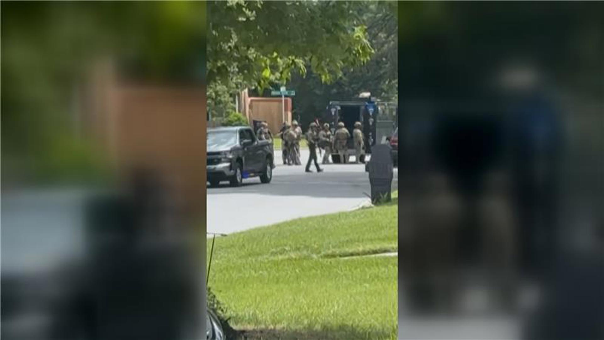 We're trying to learn more about a large police and SWAT presence on Lord Jeff Drive in Greensboro.